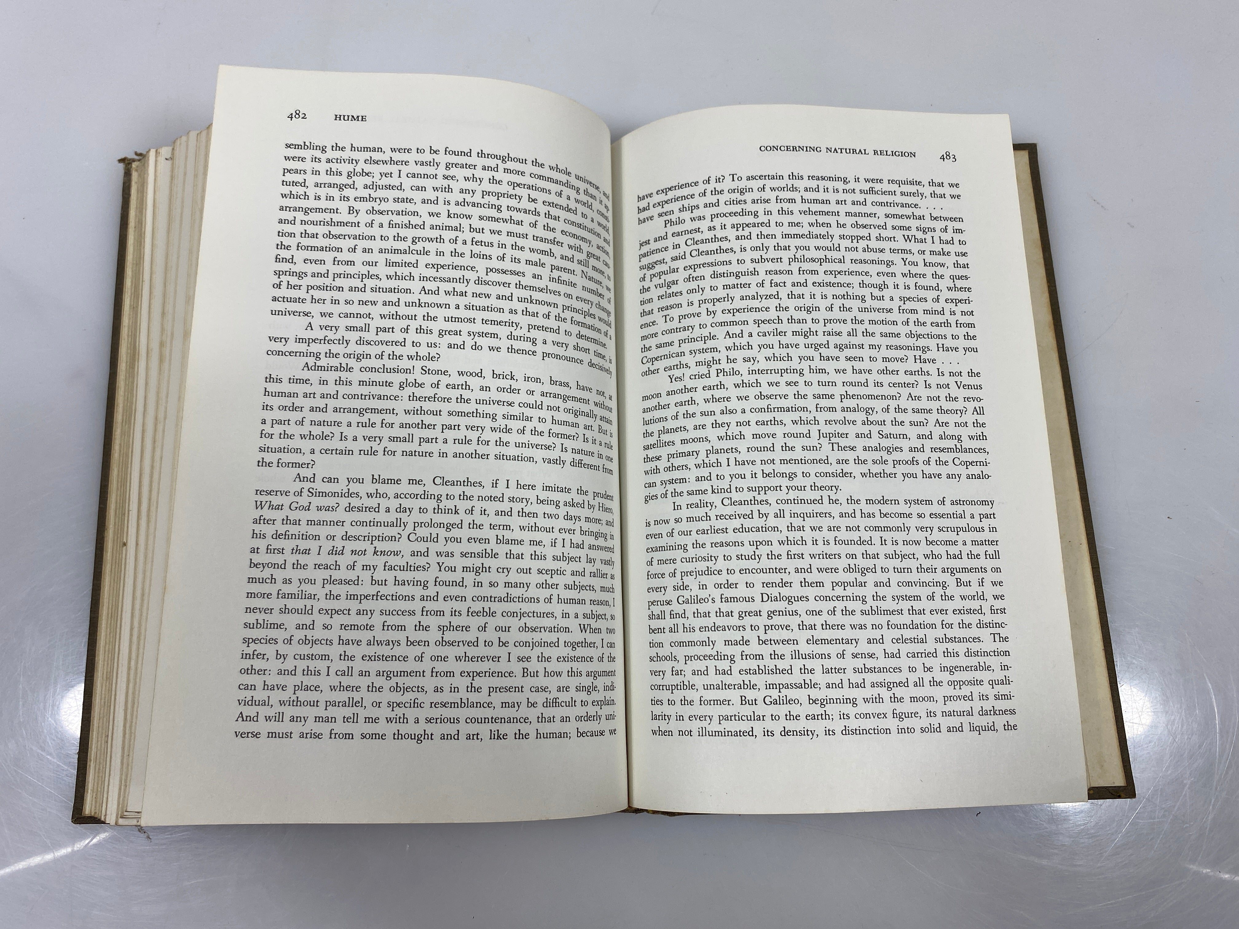 History of Philosophy Abernethy/Langford 3rd Print 1967 HC