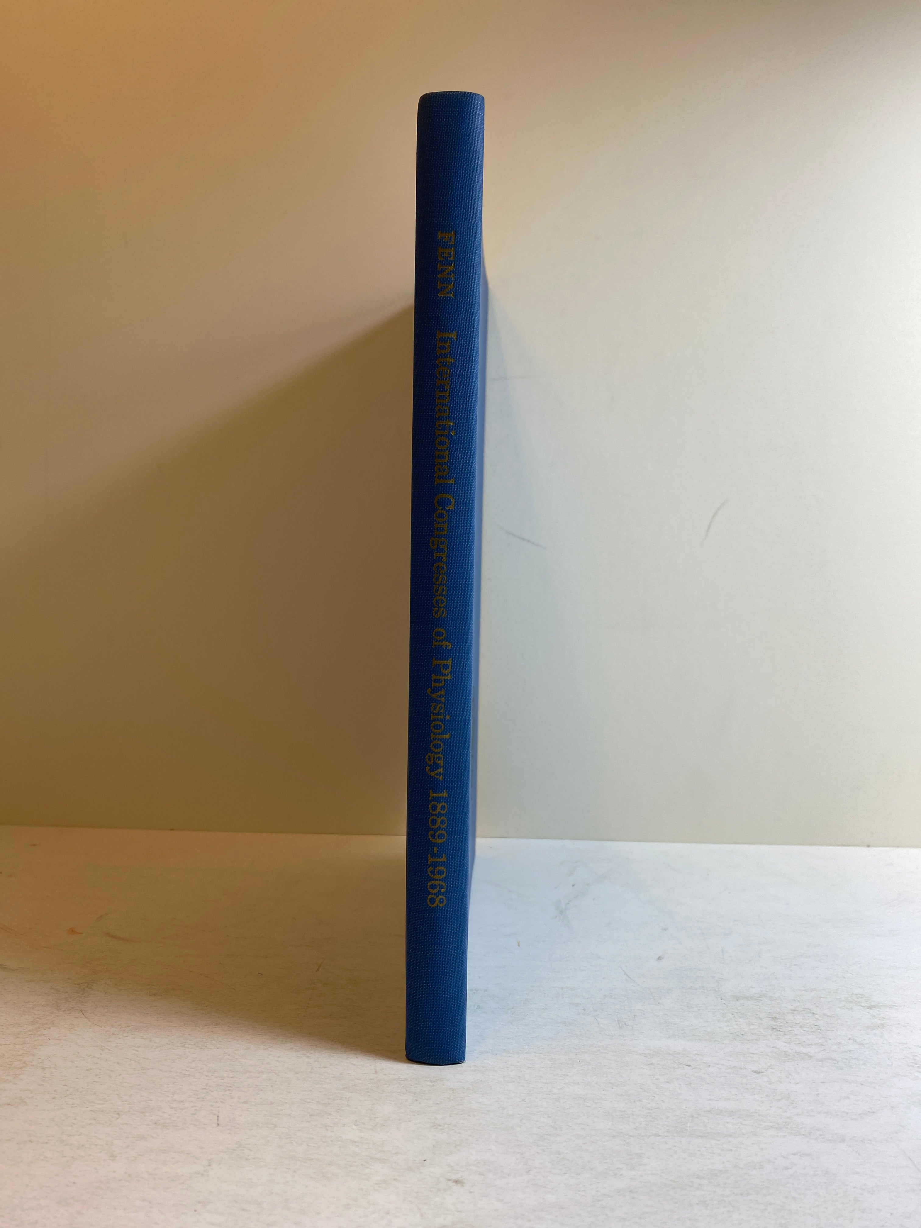 History of the International Congresses of Physiology 1889-1968 HC