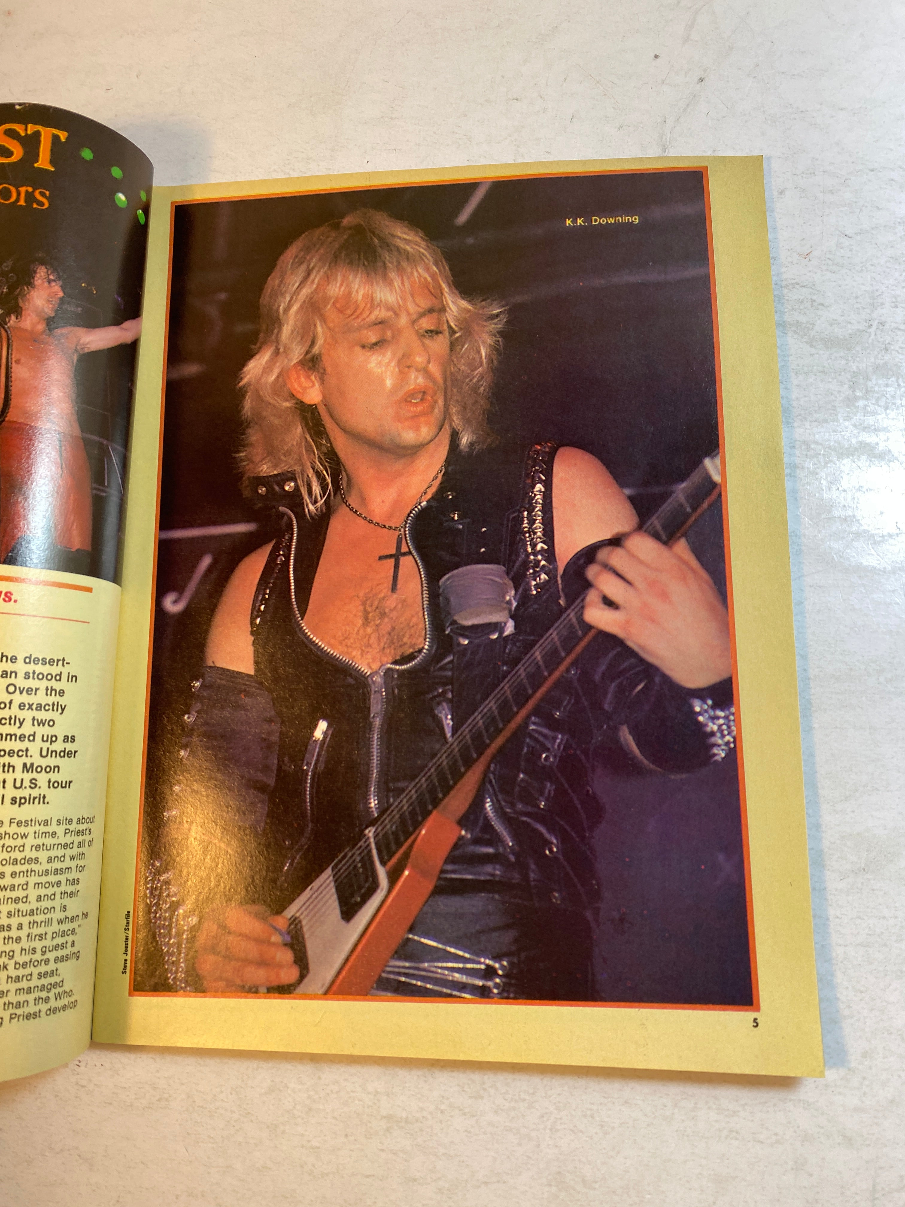 Hit Parader December 1983 Judas Priest