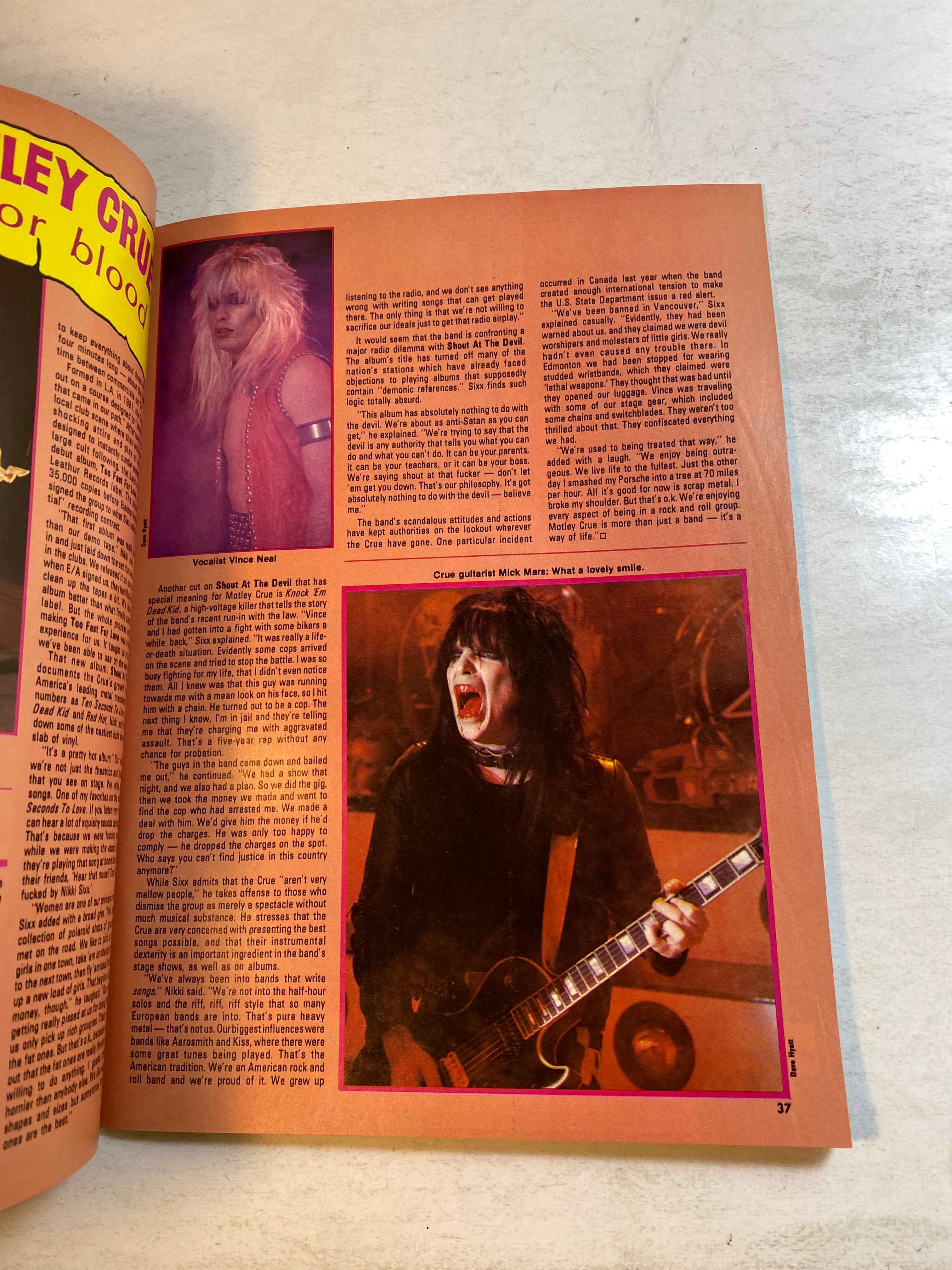 Hit Parader December 1983 Judas Priest