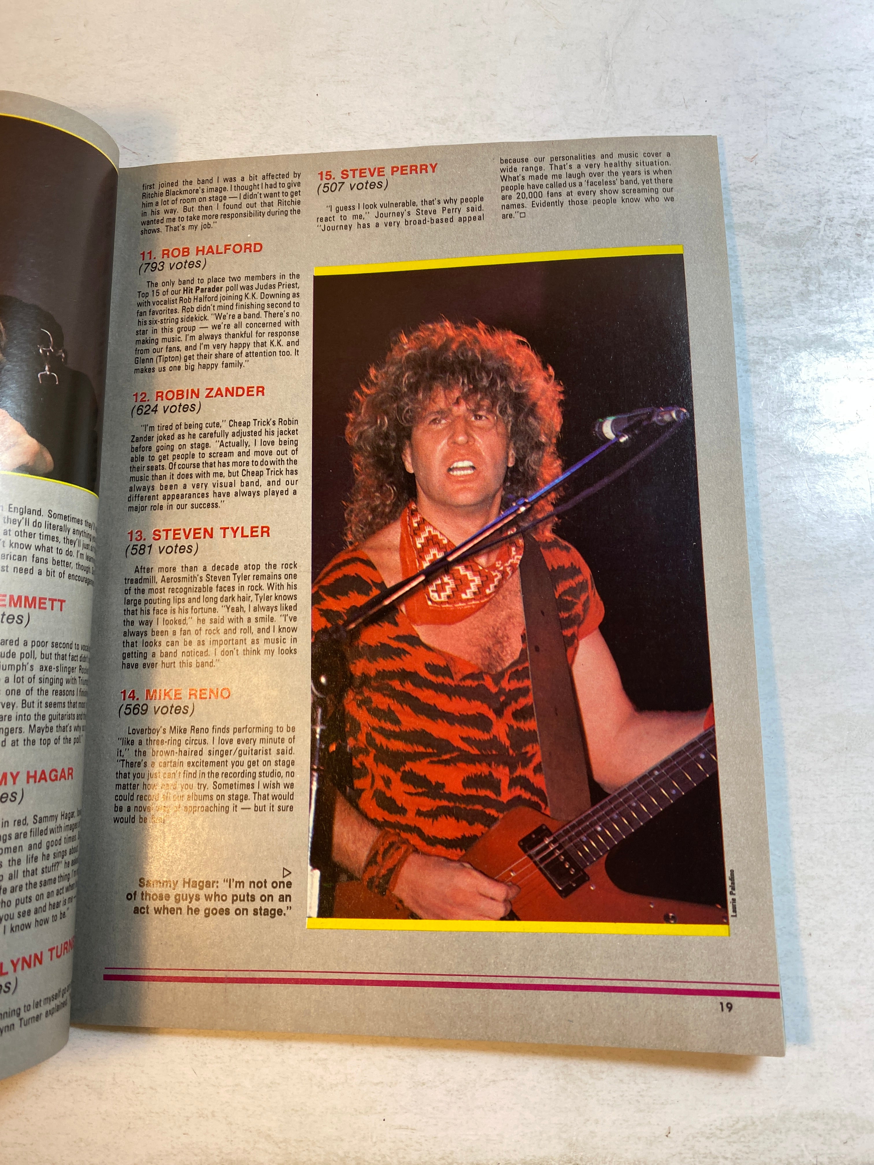Hit Parader December 1983 Judas Priest