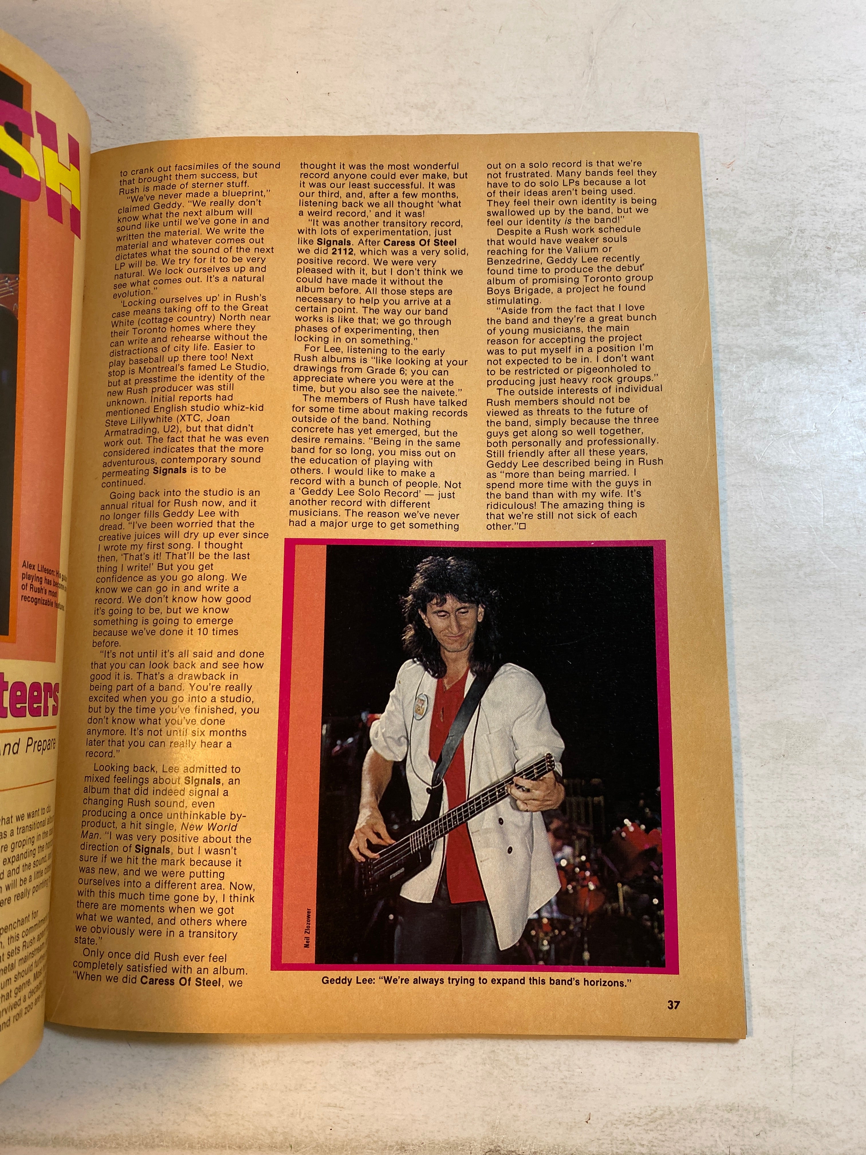 Hit Parader February 1984 Ozzy Osbourne