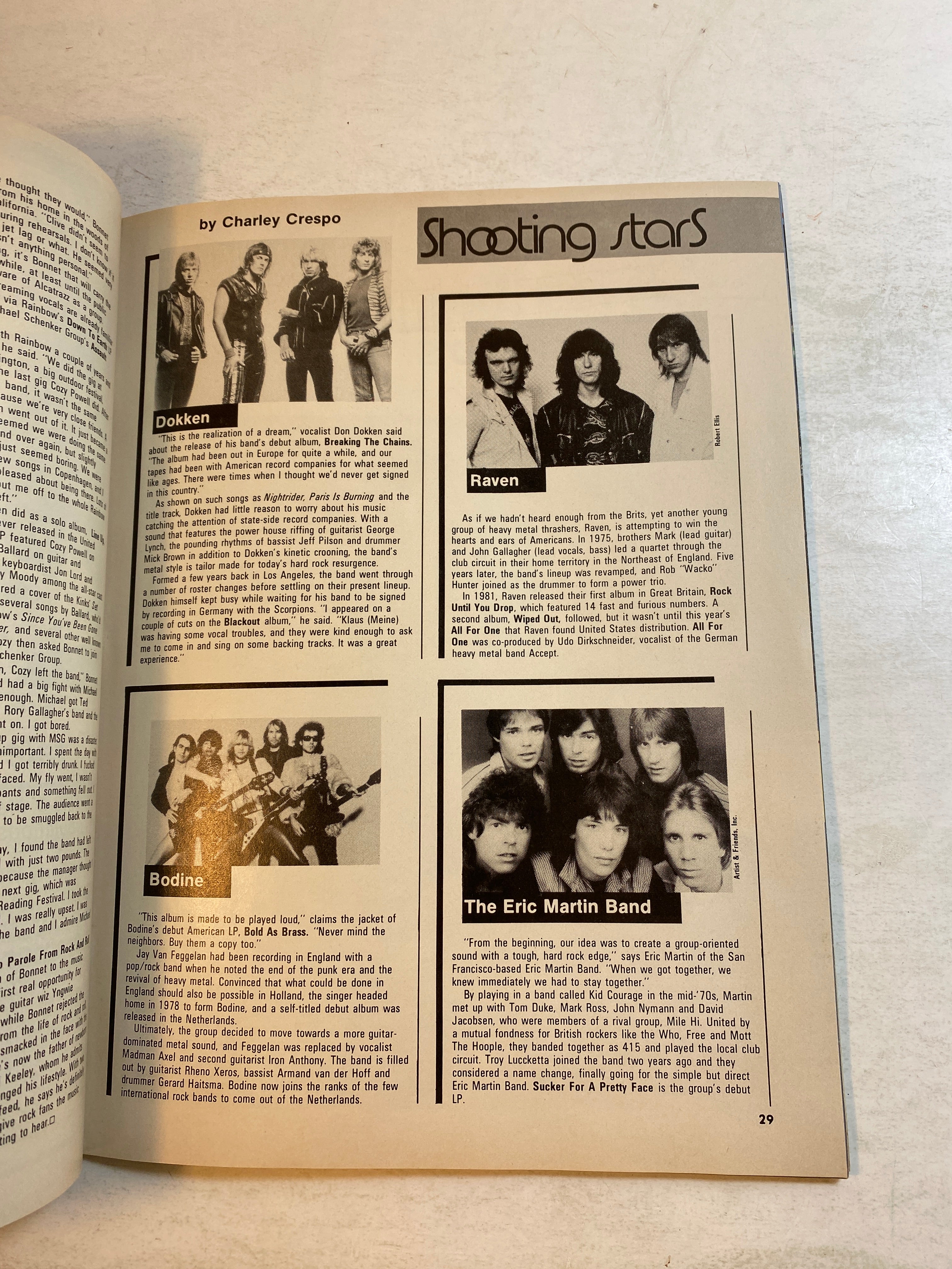 Hit Parader February 1984 Ozzy Osbourne