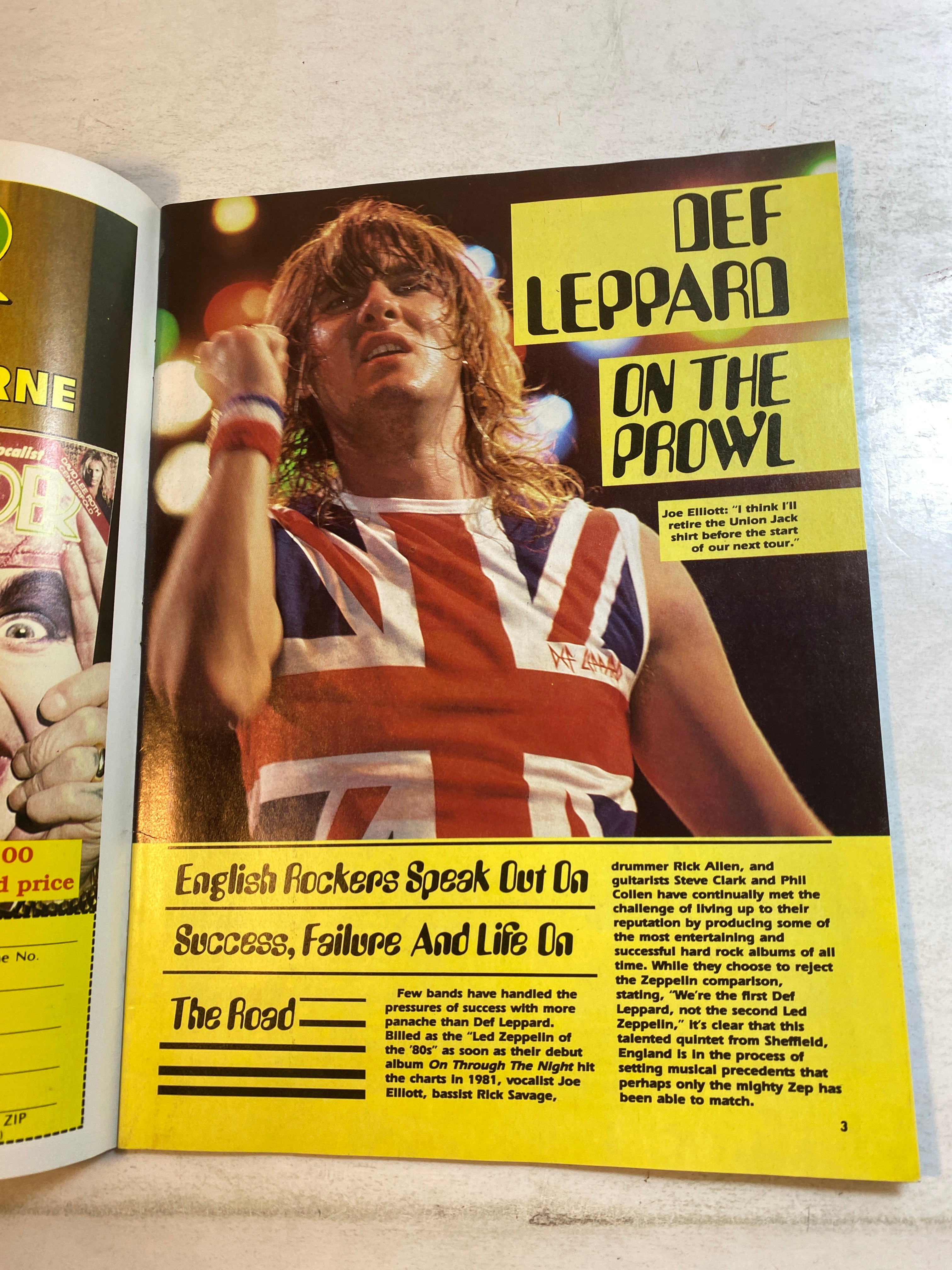 Hit Parader Heavy Metal Heroes Magazine 1984 Def Leppard Judas Priest