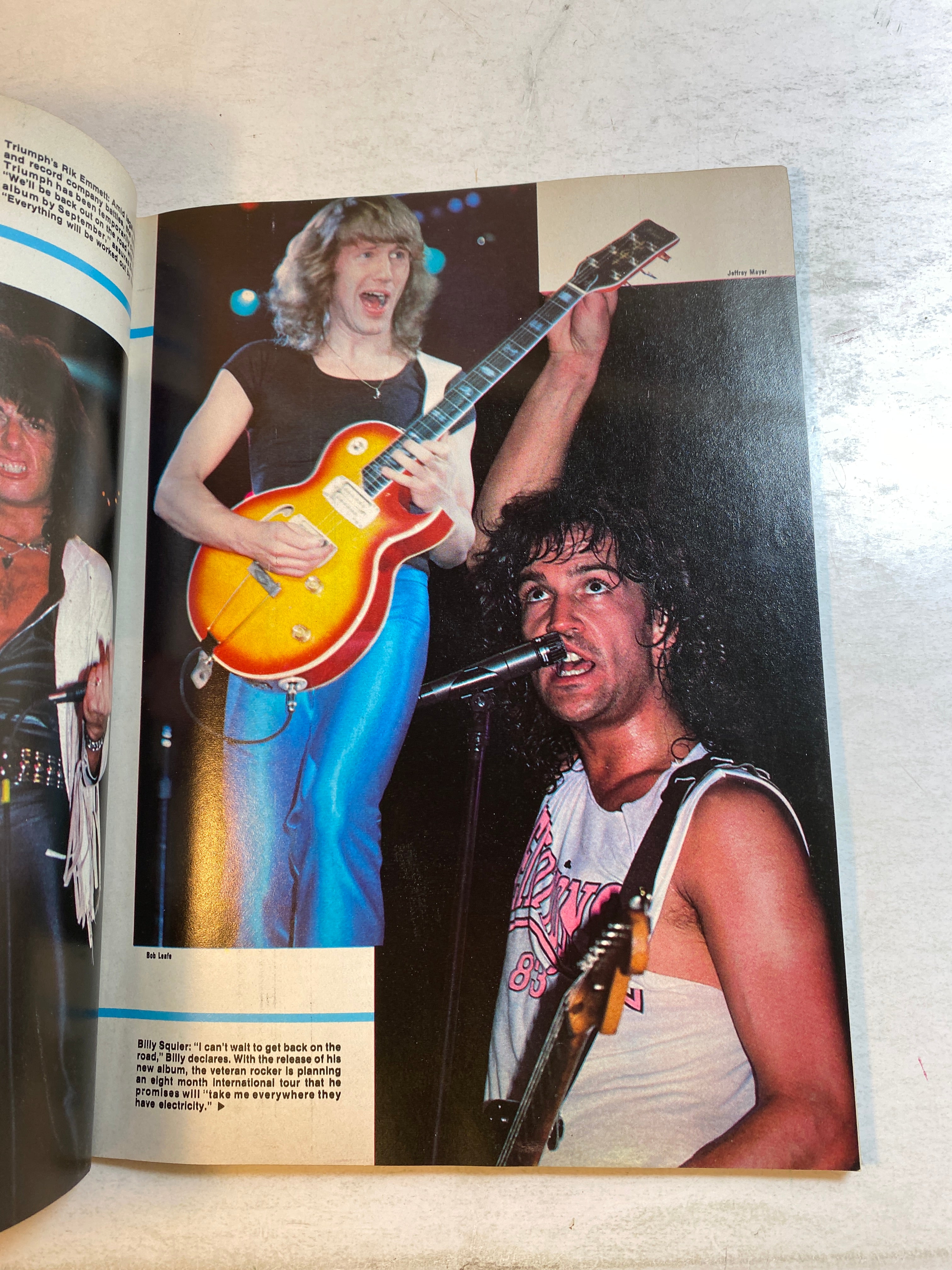 Hit Parader Heavy Metal Hot Shots Magazine Fall 1984