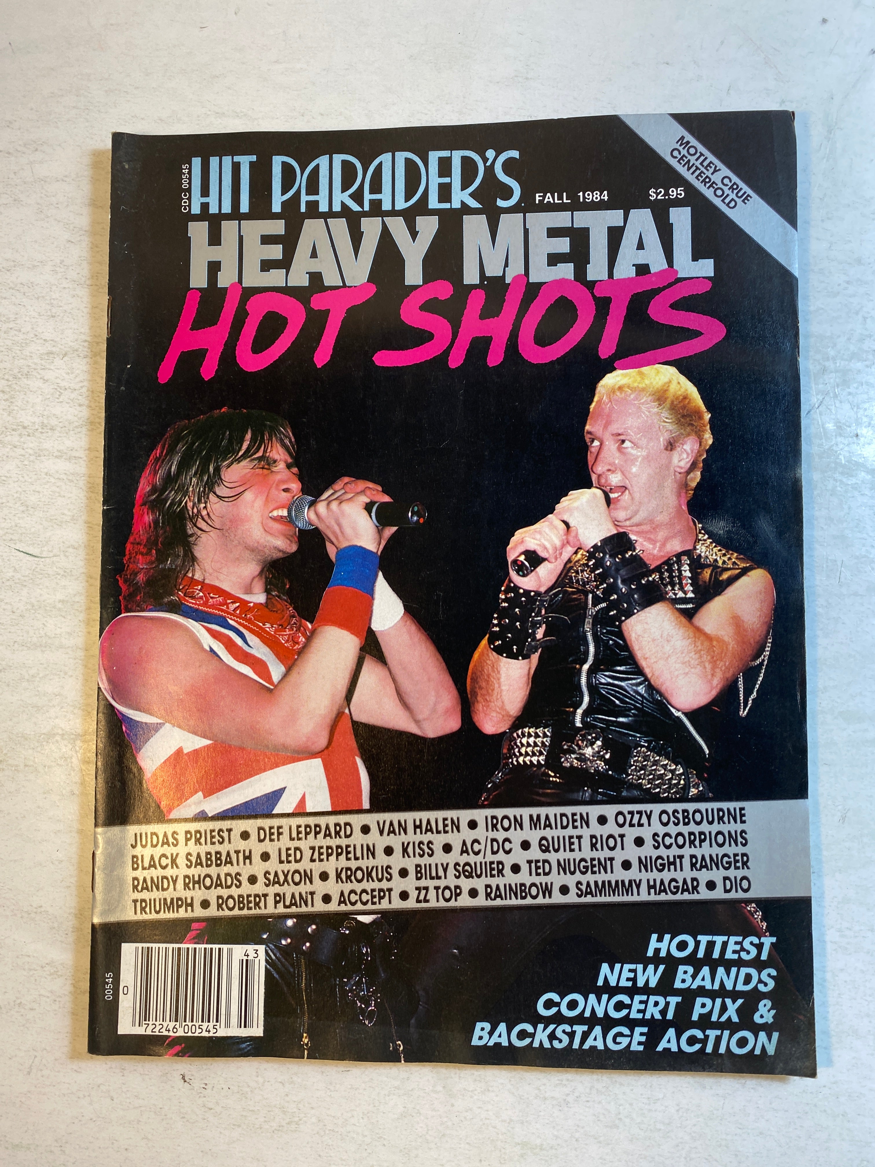 Hit Parader Heavy Metal Hot Shots Magazine Fall 1984