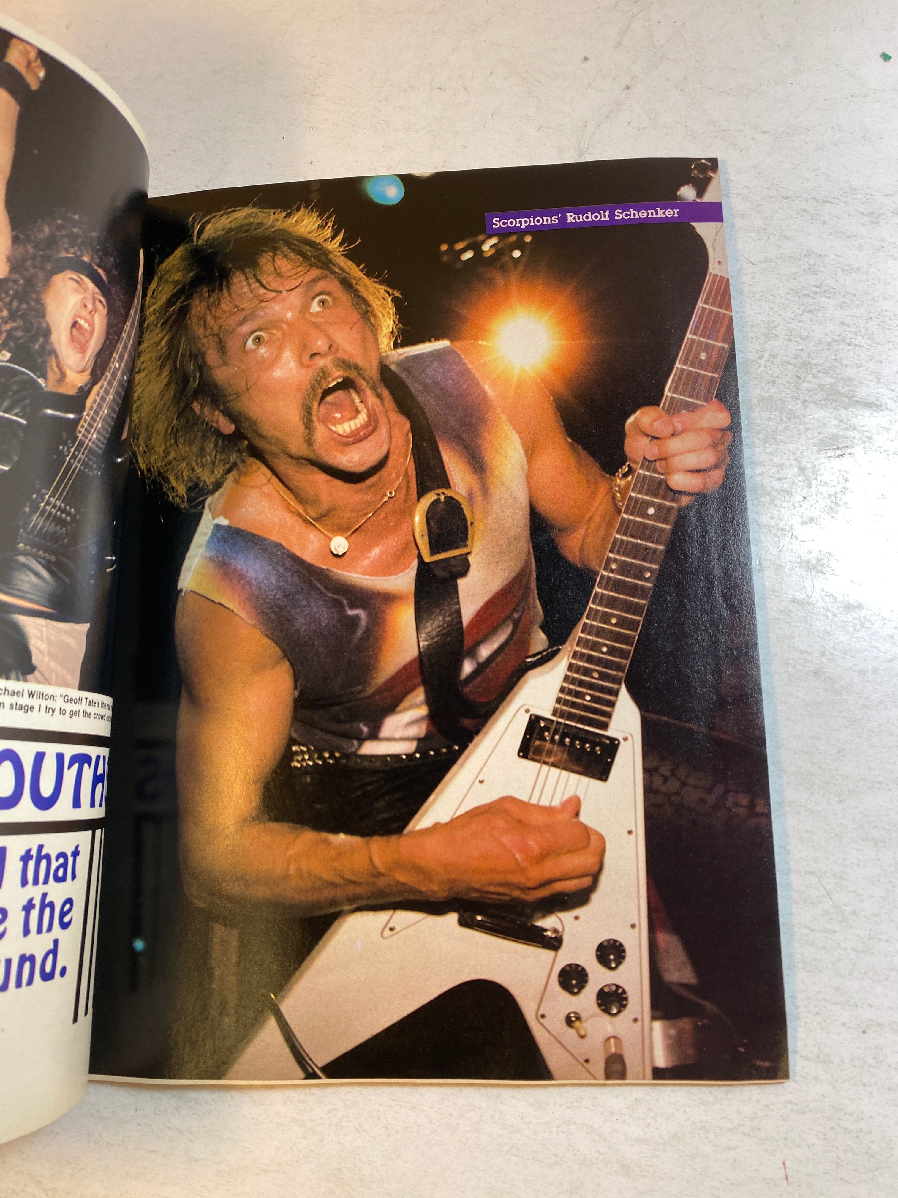 Hit Parader Heavy Metal Hot Shots Magazine October 1986 Metallica