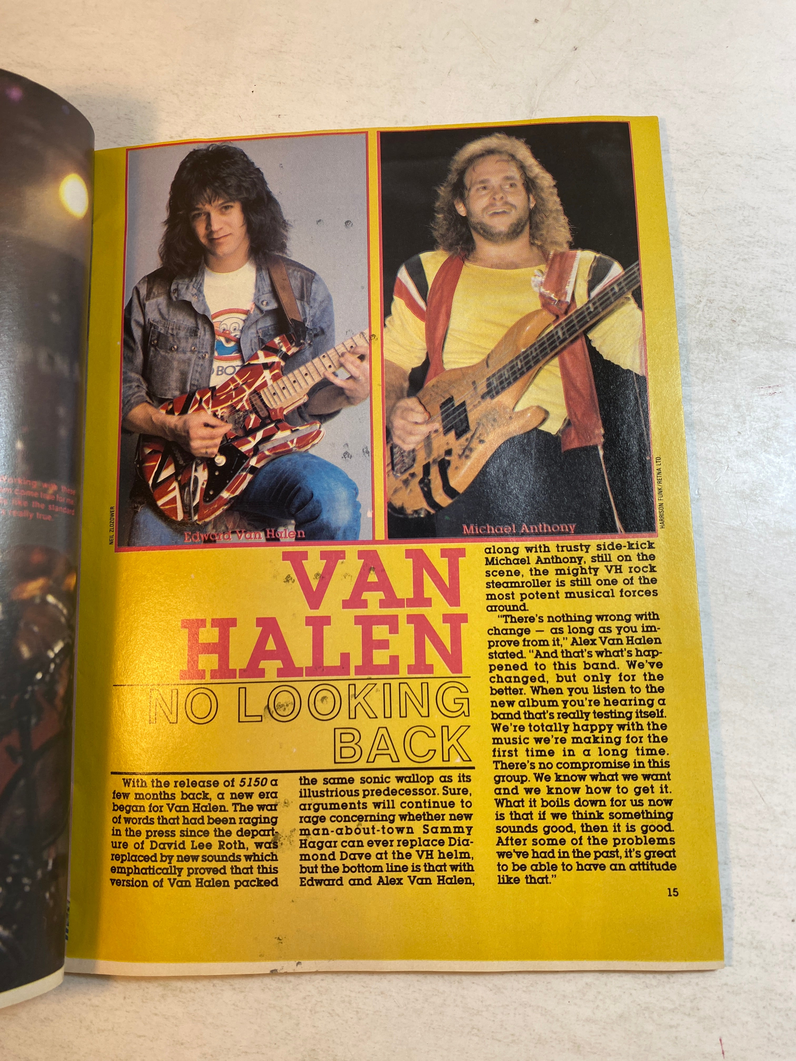Hit Parader Heavy Metal Hot Shots Magazine October 1986 Metallica