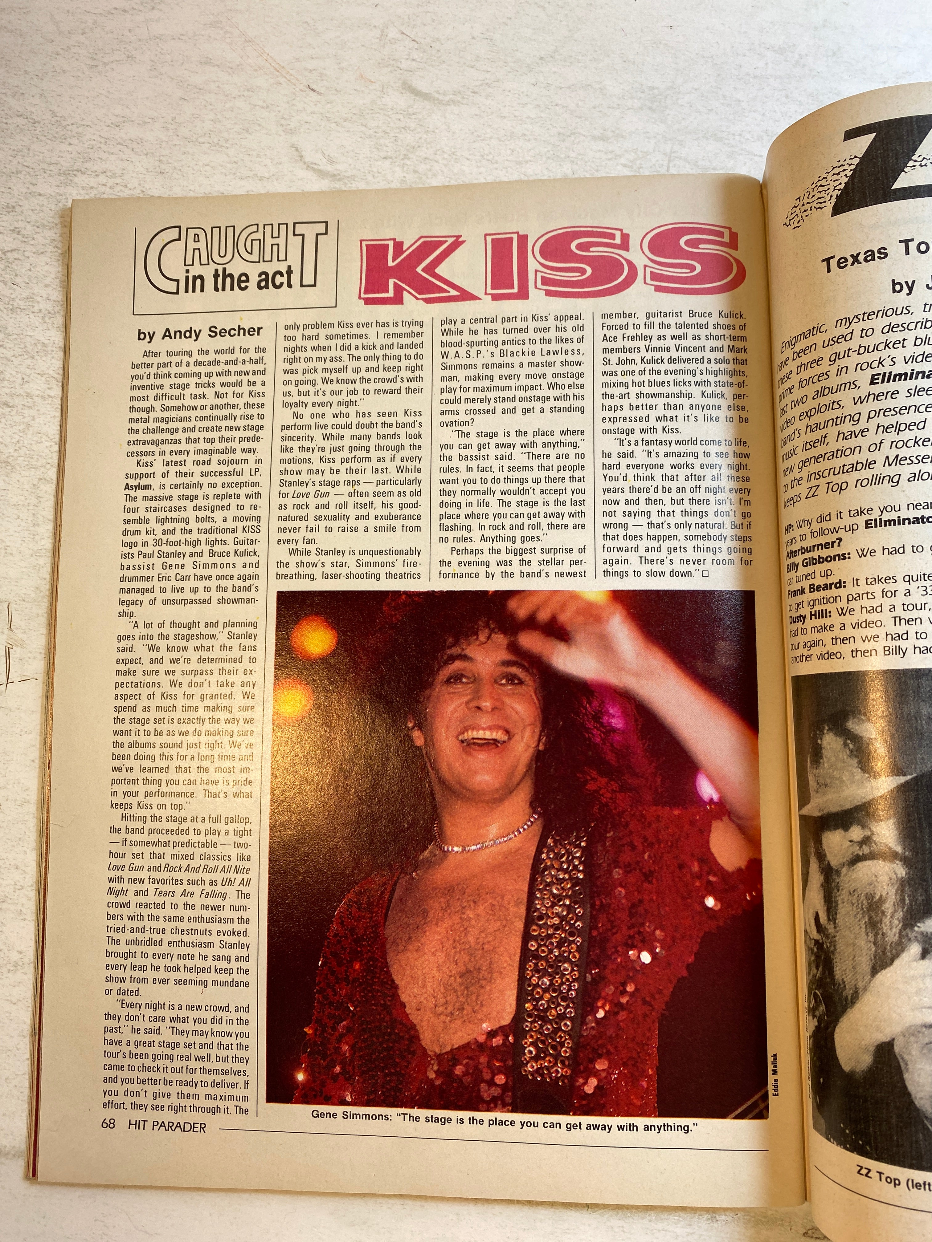 Hit Parader July 1986 Nikki Sixx