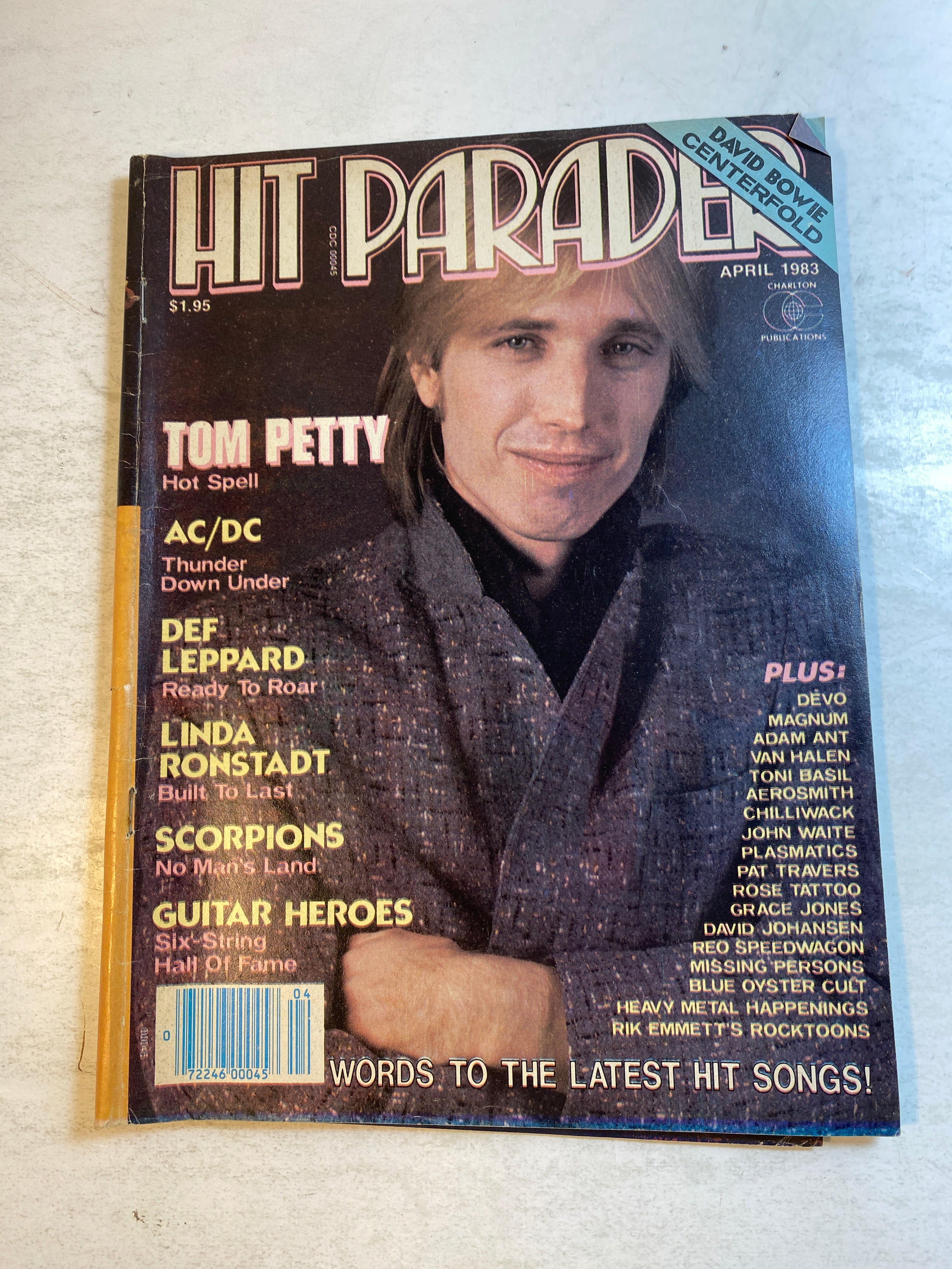 Hit Parader Magazine April 1983 Tom Petty