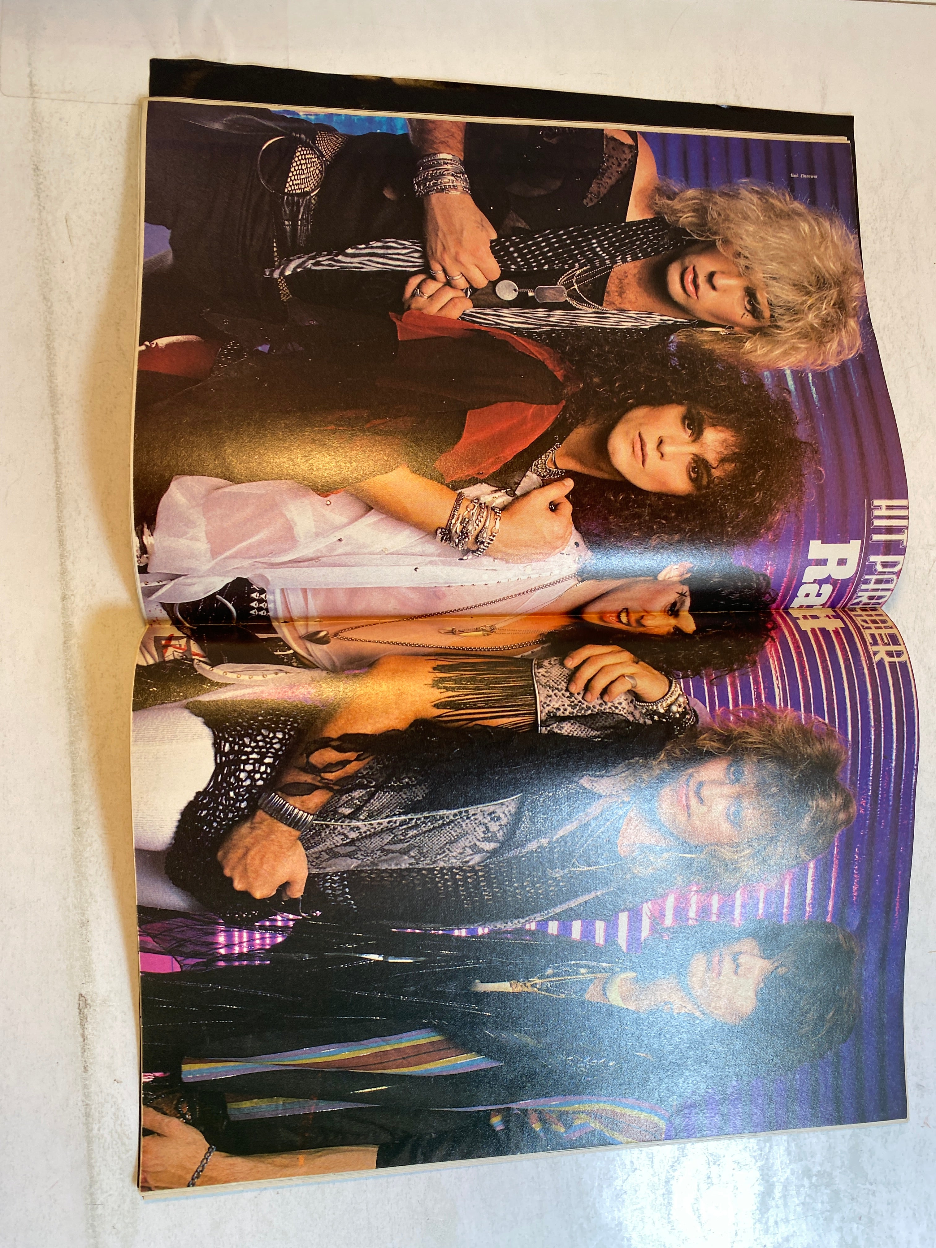 Hit Parader Magazine December 1985 Paul Stanley Kiss