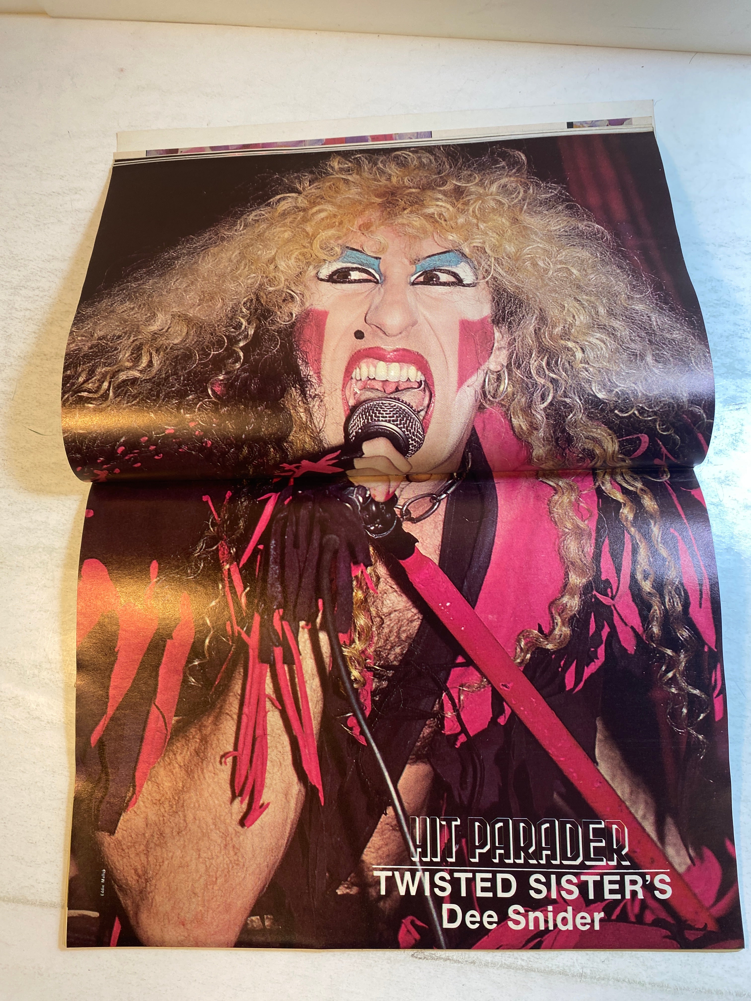 Hit Parader Magazine July 1985 Ozzy Osbourne
