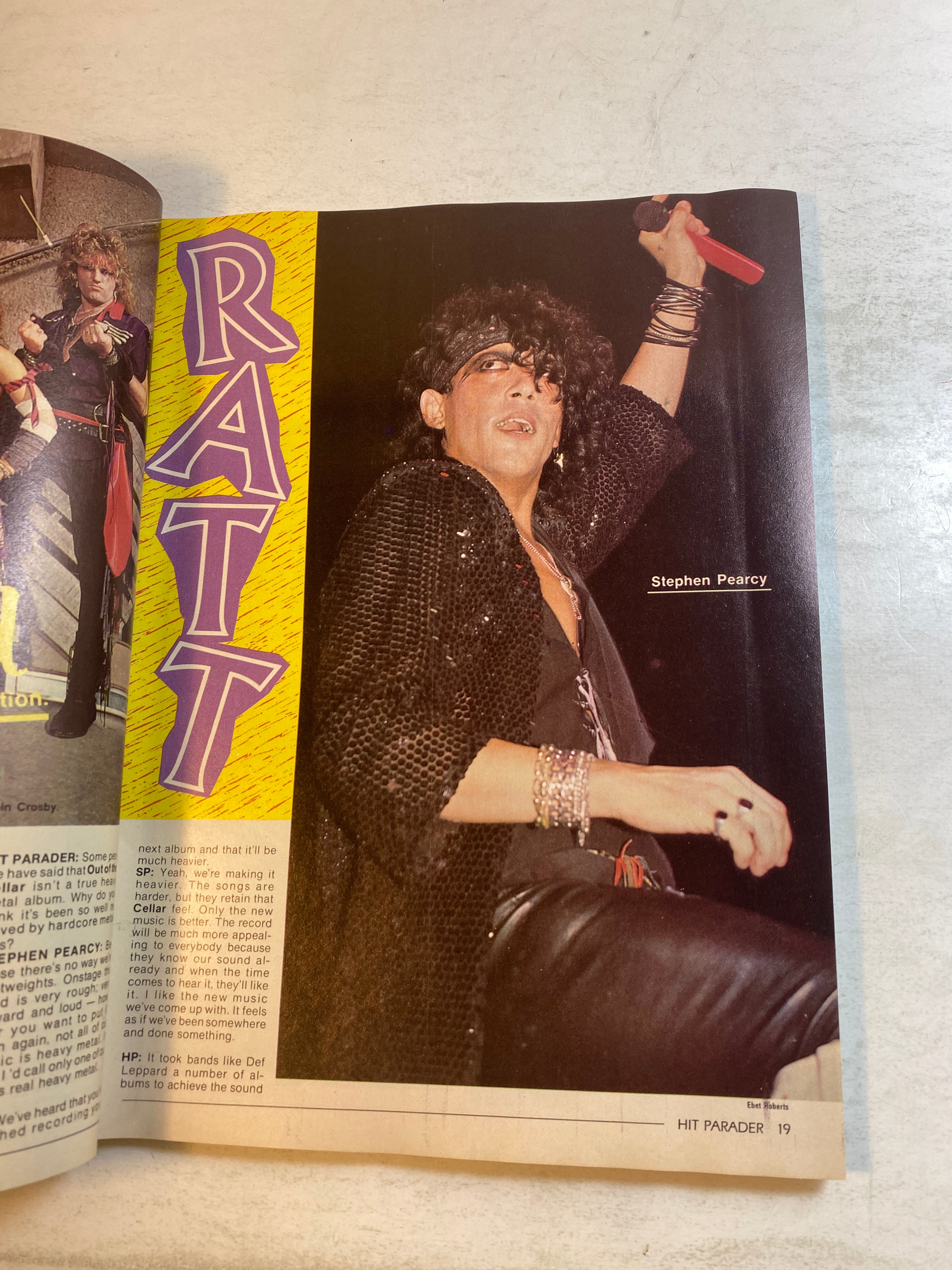 Hit Parader Magazine June 1985 Motley Crue