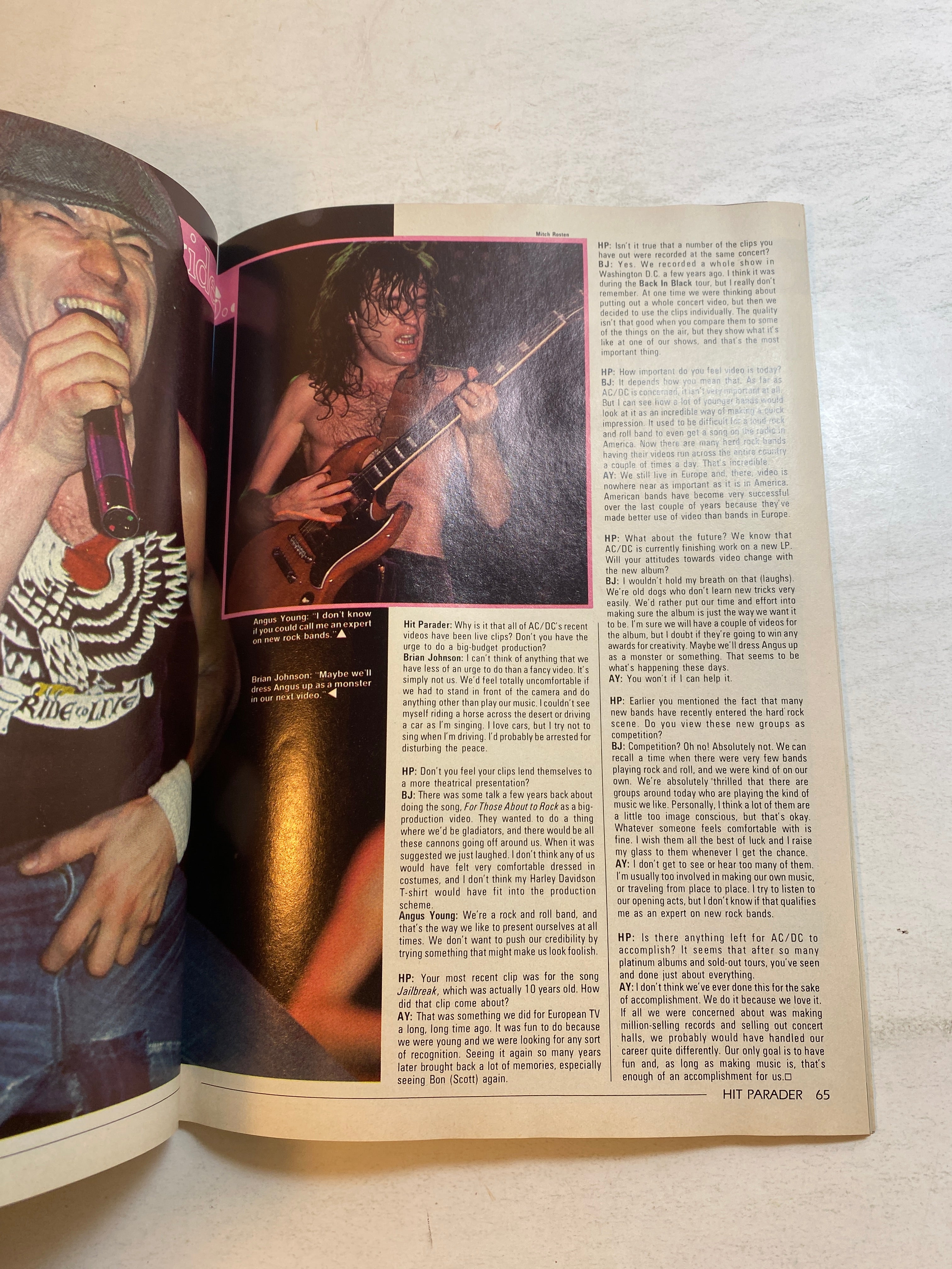 Hit Parader Magazine June 1985 Motley Crue
