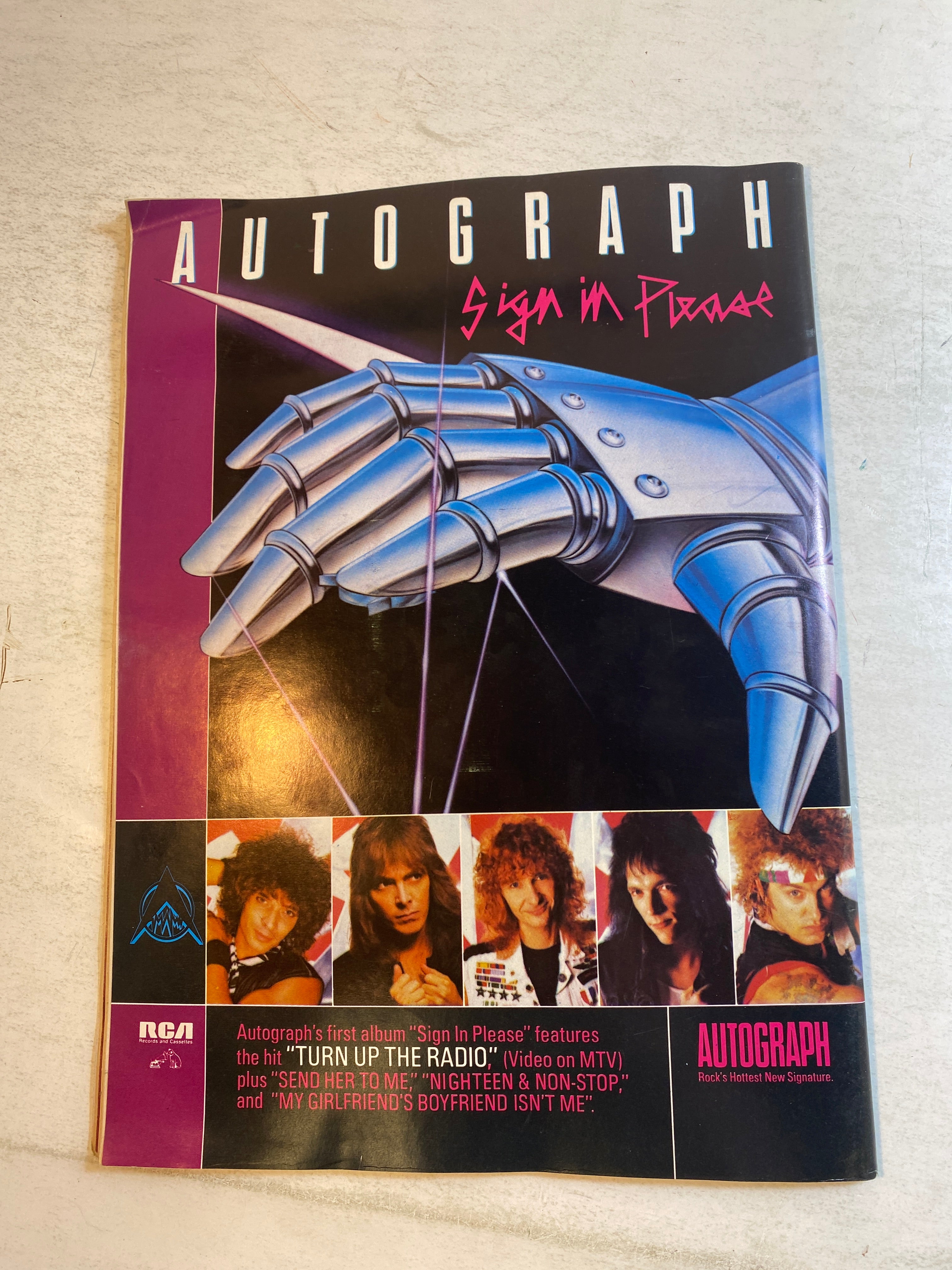 Hit Parader Magazine March 1985 Motley Crue