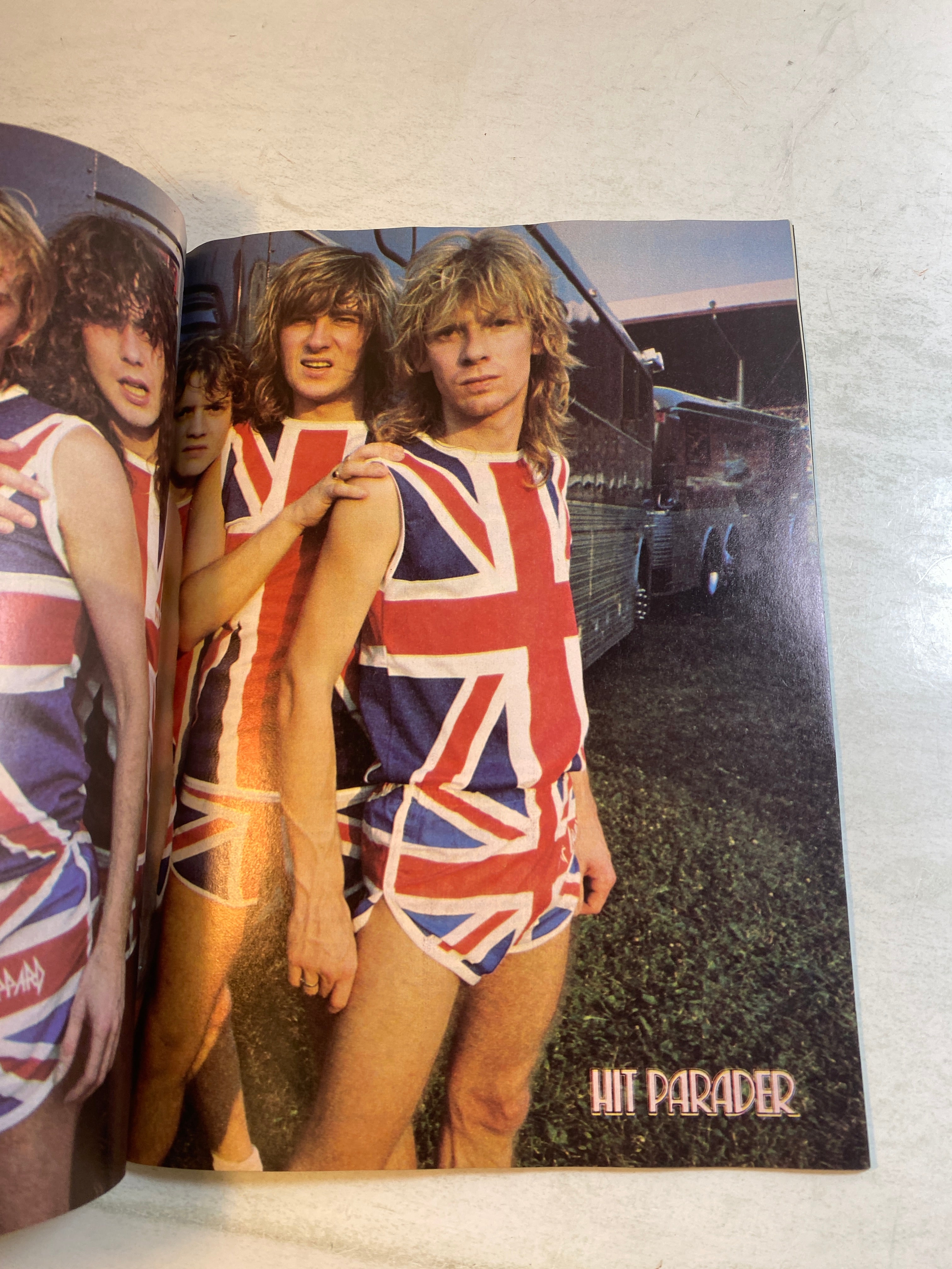 Hit Parader Magazine November 1984 Iron Maiden