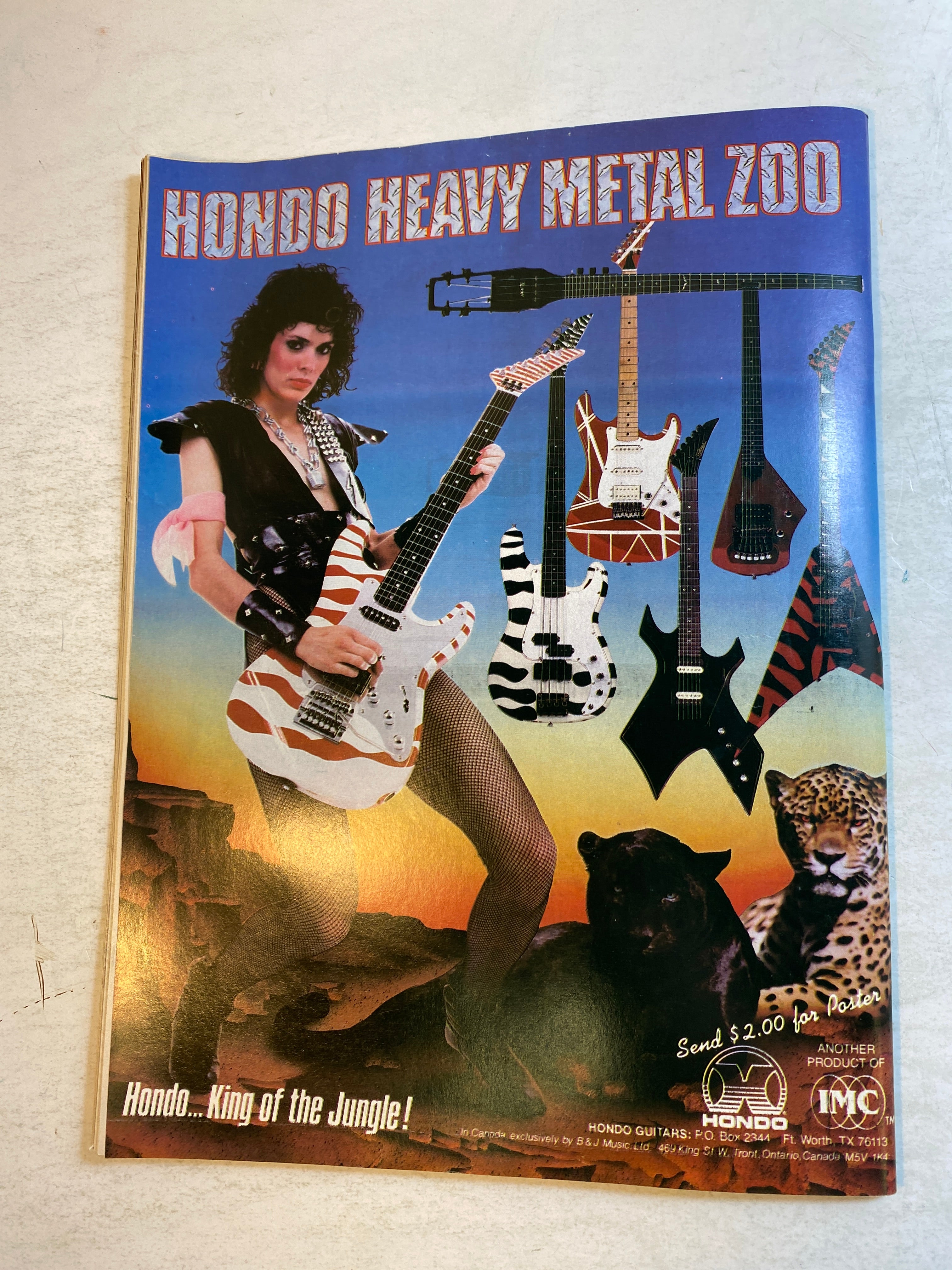 Hit Parader Magazine November 1985 AC/DC