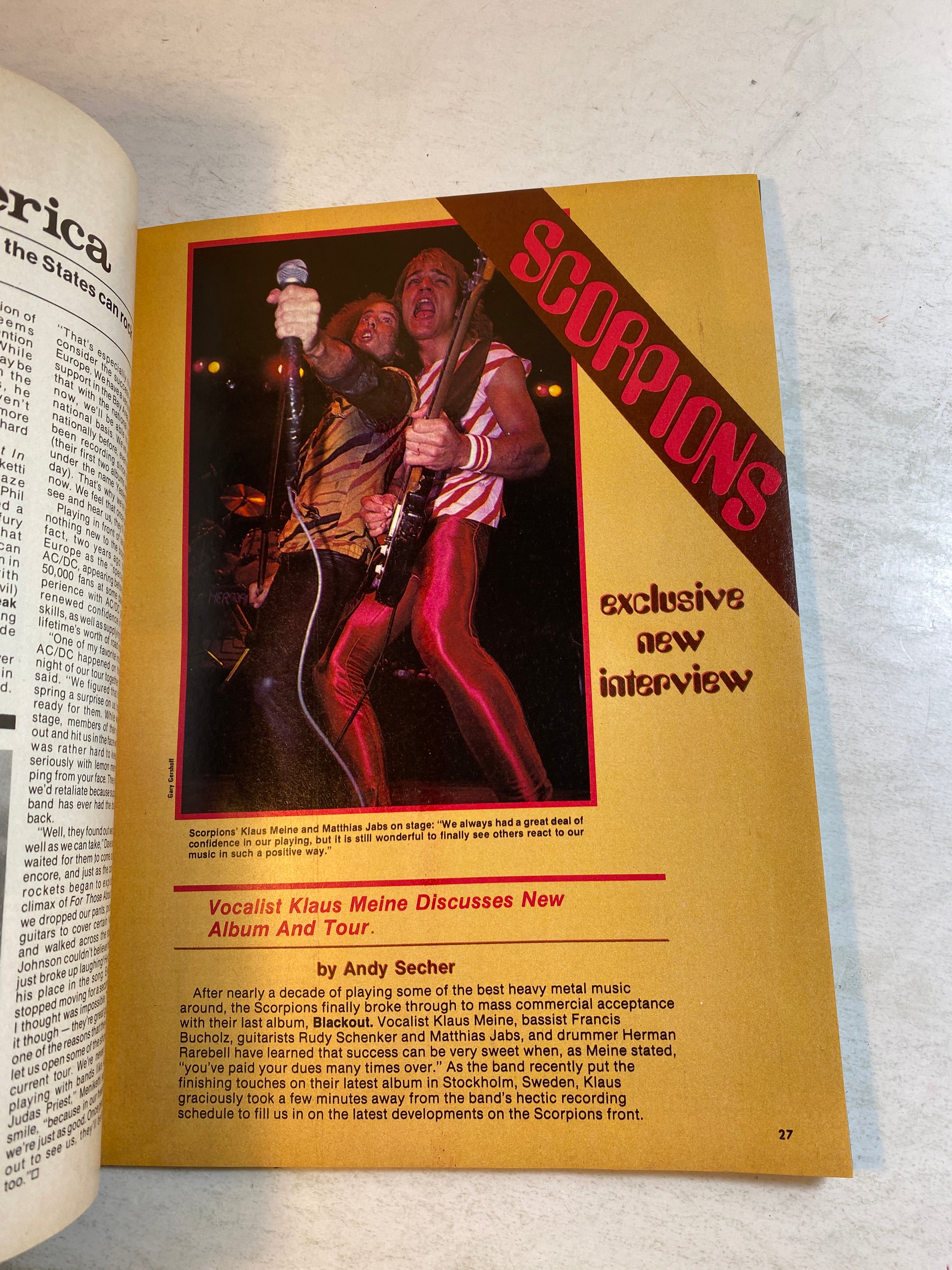 Hit Parader Spring 1984 Judas Priest