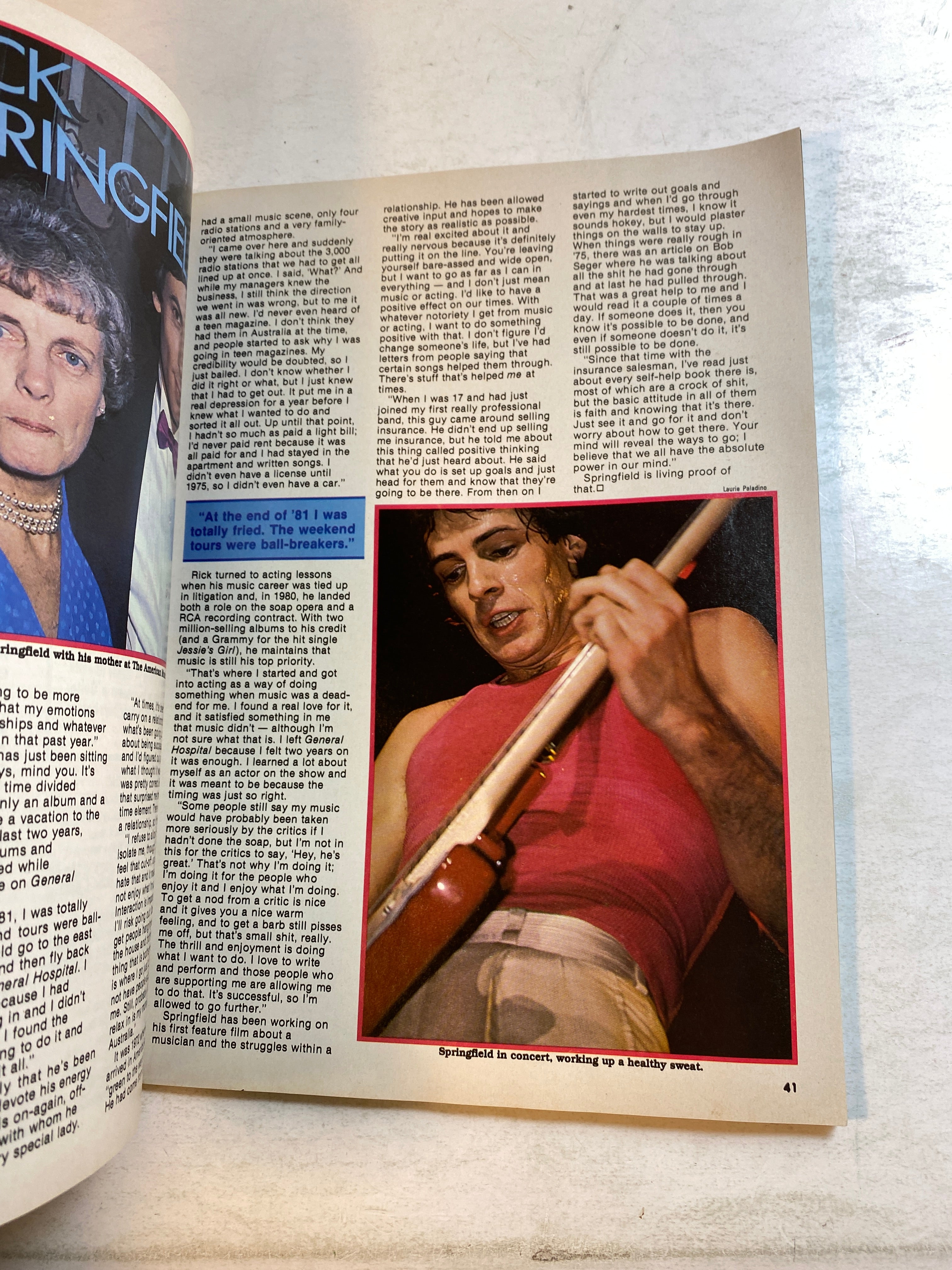 Hit Parader Yearbook Fall 1983