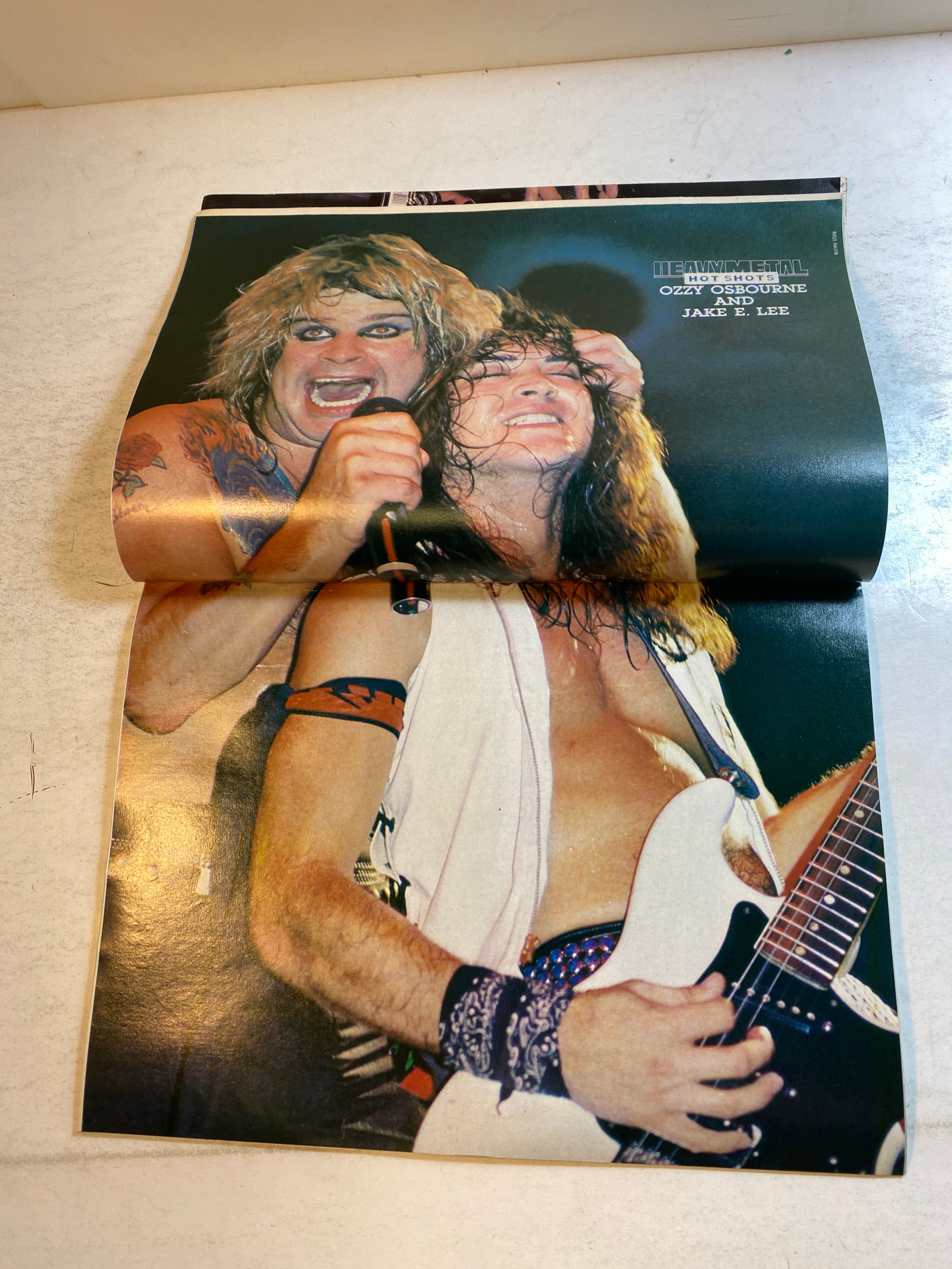 Hit Parader's Heavy Metal Hot Shots November 1985 Scorpions Ratt Ozzy