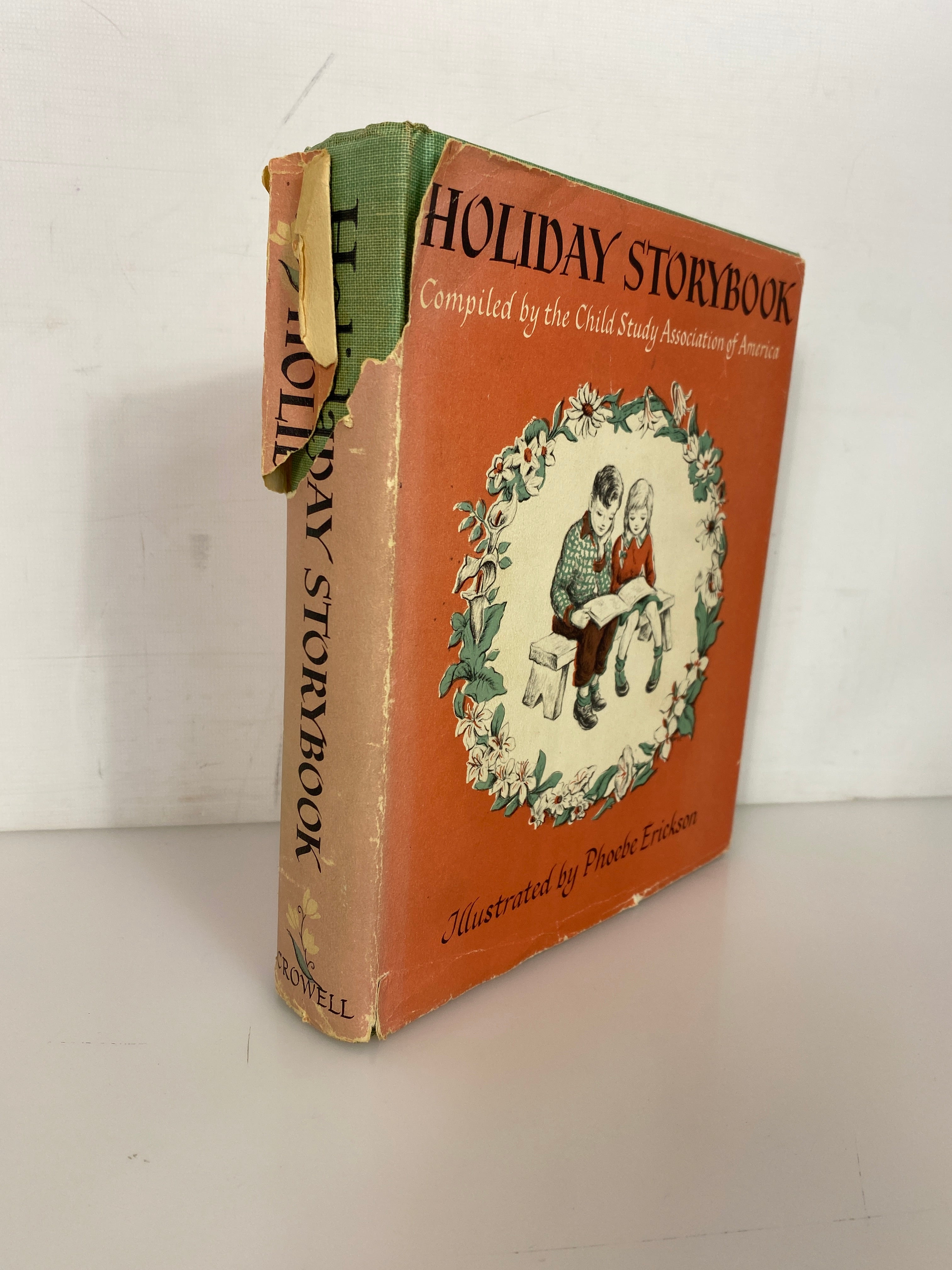 Holiday Storybook by the Child Study Association of America 1952 Vintage HC DJ
