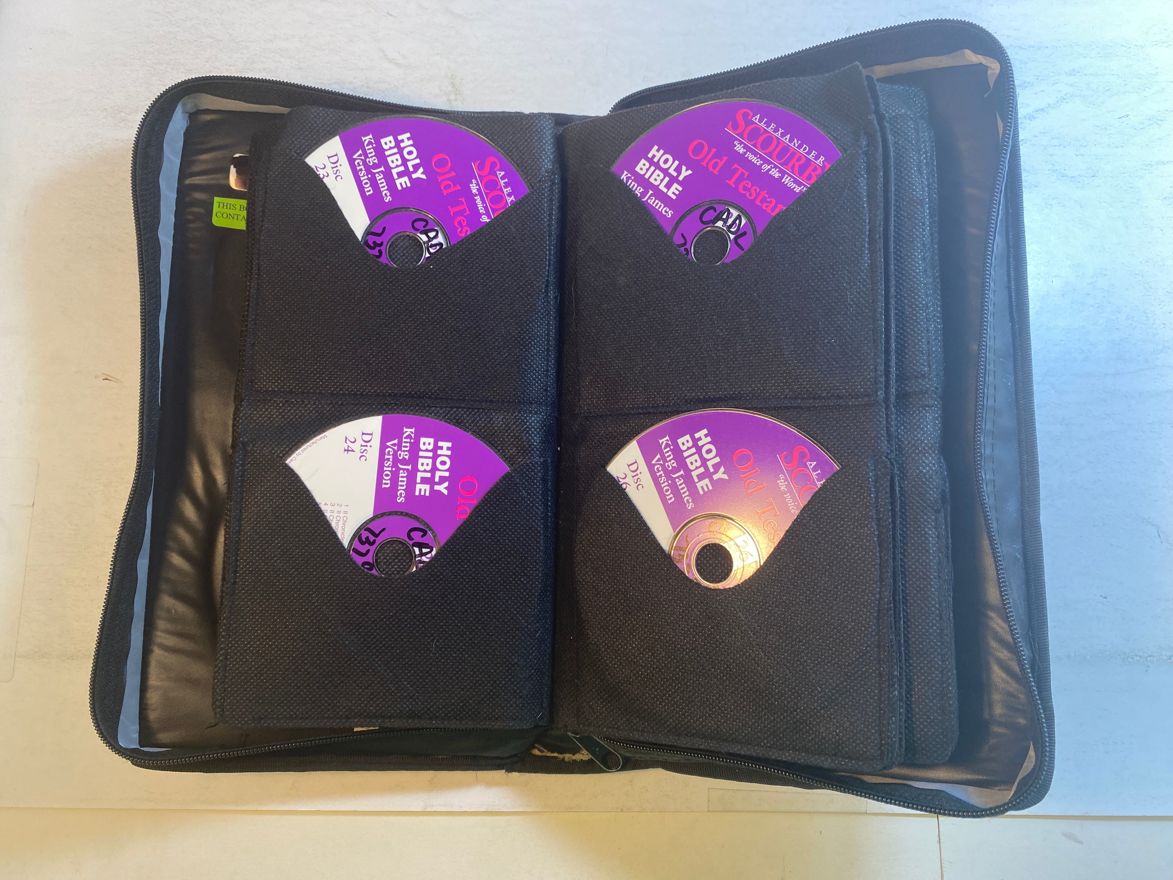Holy Bible King James Scourby Version 60 CDs