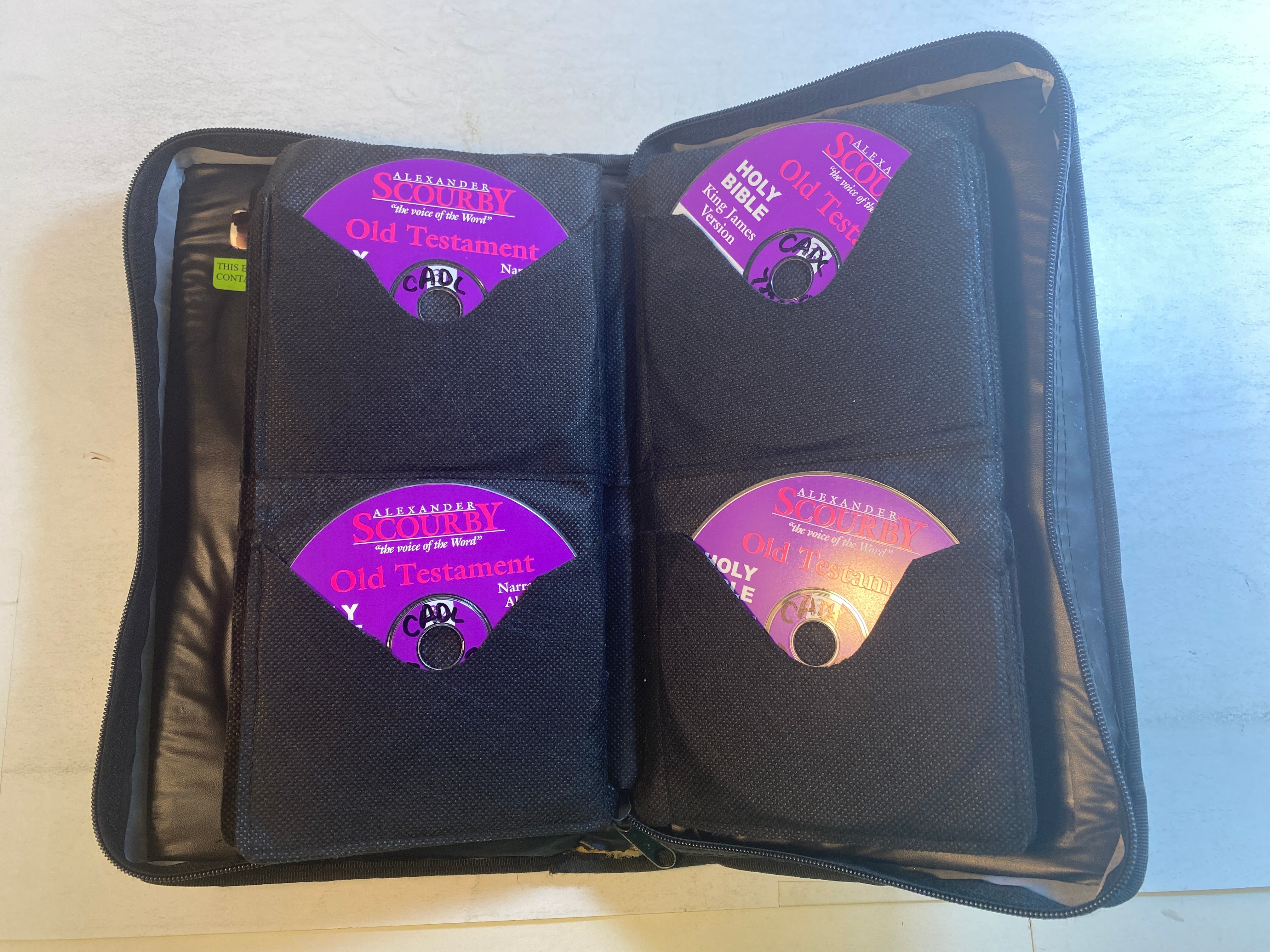 Holy Bible King James Scourby Version 60 CDs
