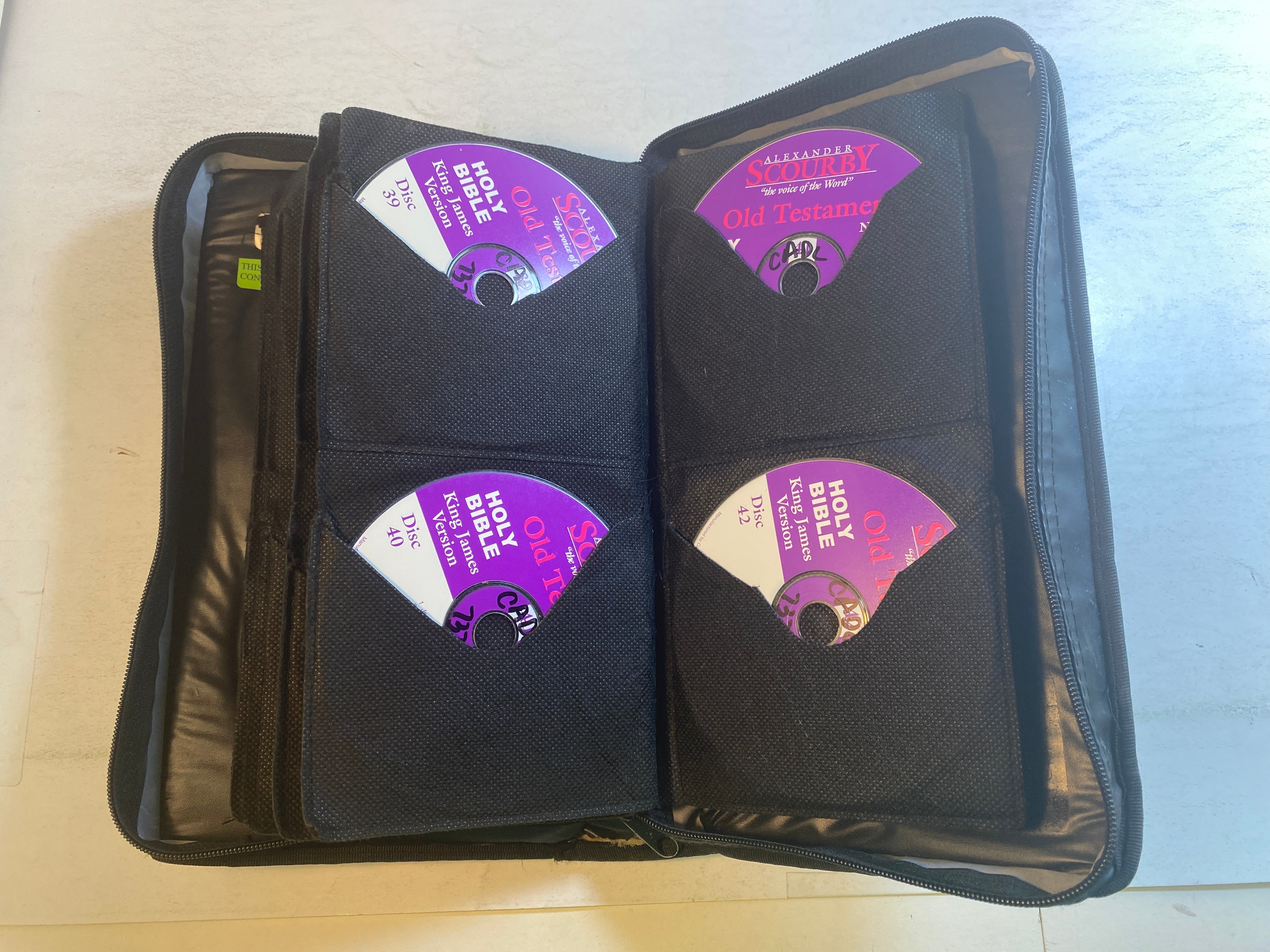 Holy Bible King James Scourby Version 60 CDs