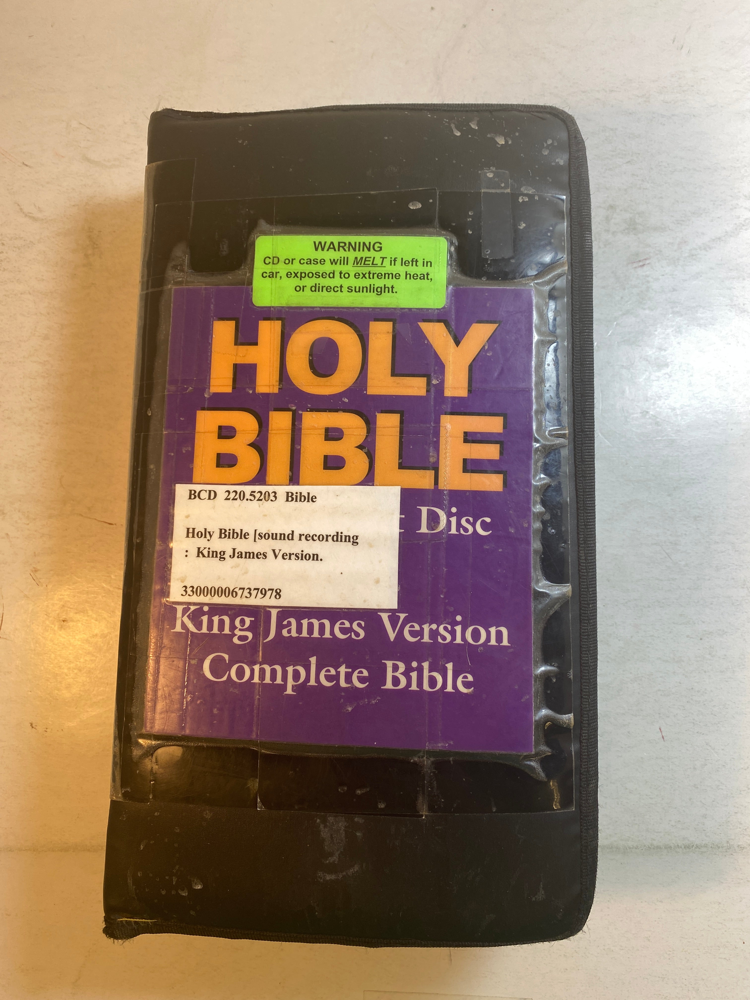 Holy Bible King James Scourby Version 60 CDs