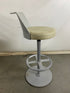 Hon Grey Stool with Light Grey Upholstery
