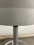 Hon Grey Stool with Light Grey Upholstery
