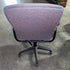Hon Upholstered Purple Rolling Office Chair