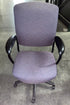 Hon Upholstered Purple Rolling Office Chair