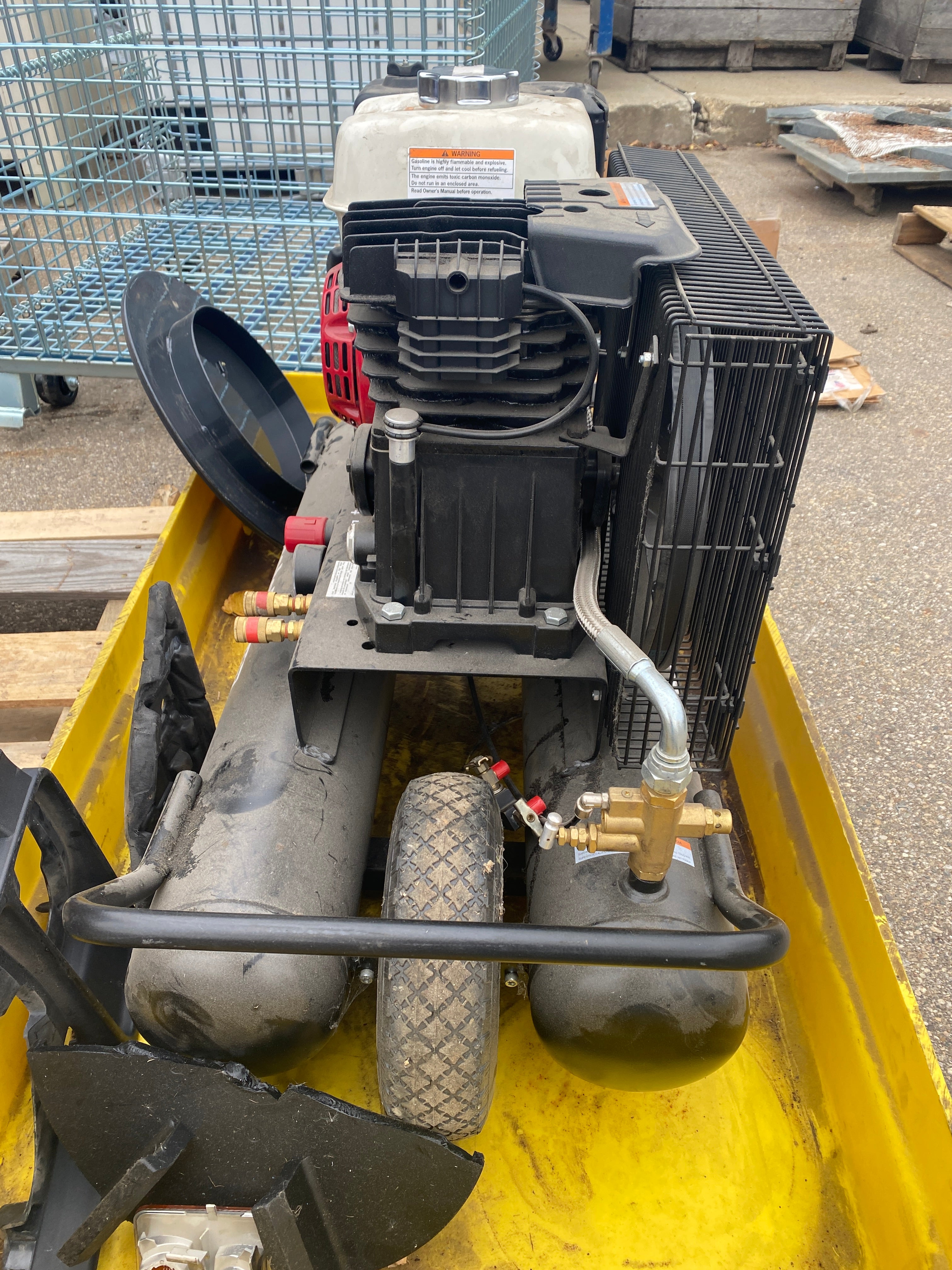 Honda GX 160 Metabo HPT Air Compressor *Untested*