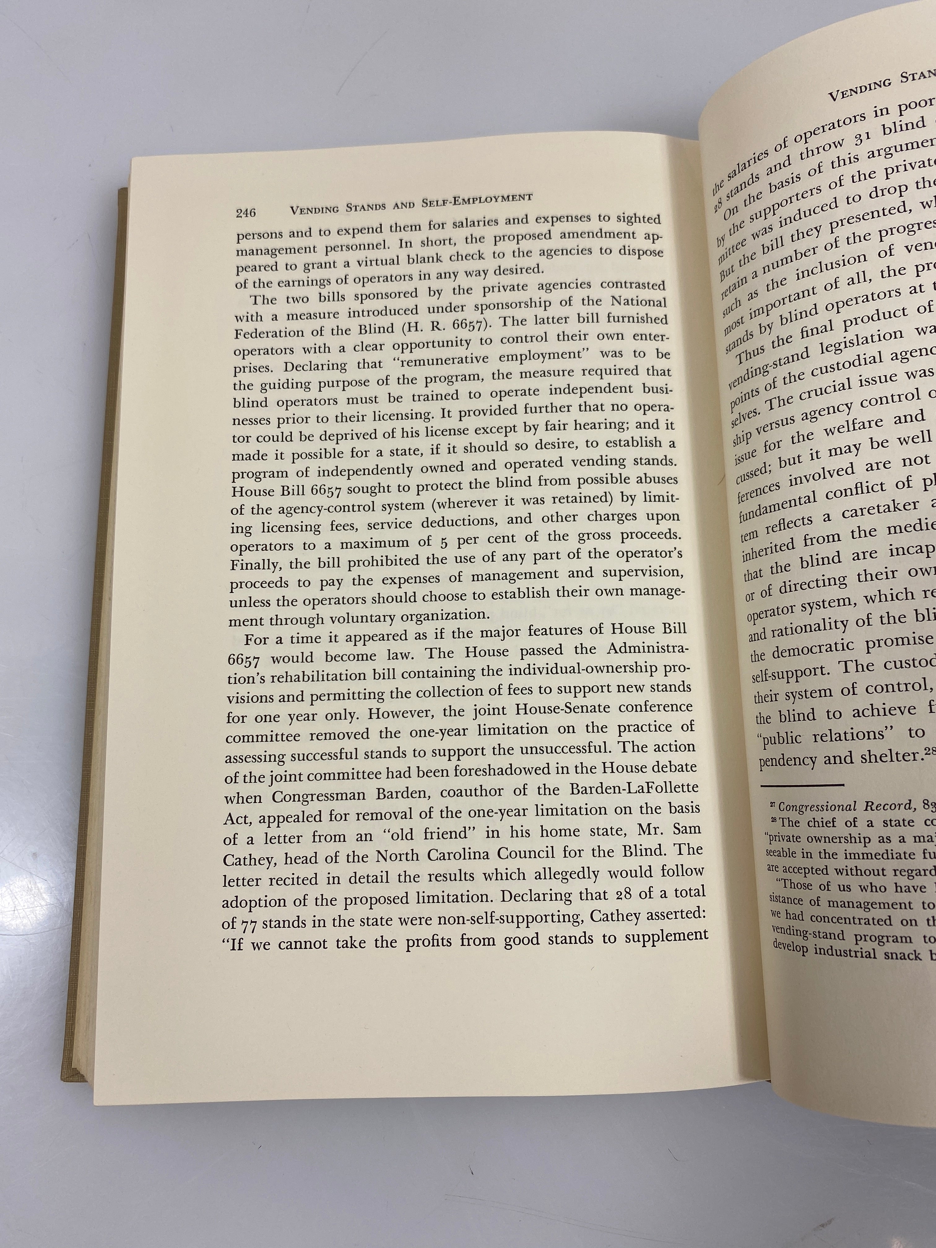 Hope Deferred by tenBroek/Matson Ex-library 1959 HC