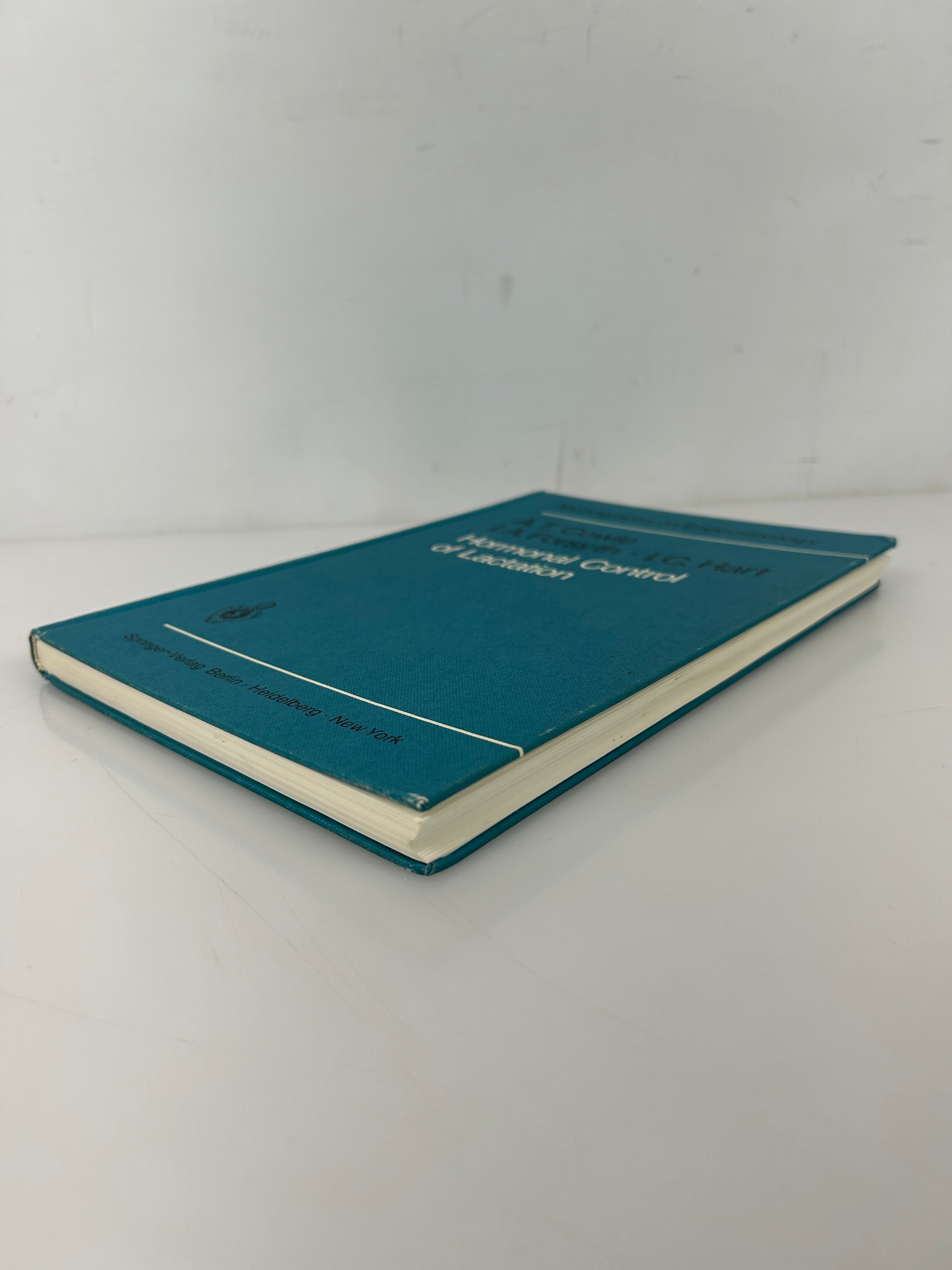 Hormonal Control Of Lactation Cowie Endocrinology Milk Dairy Mammary 1980 HC
