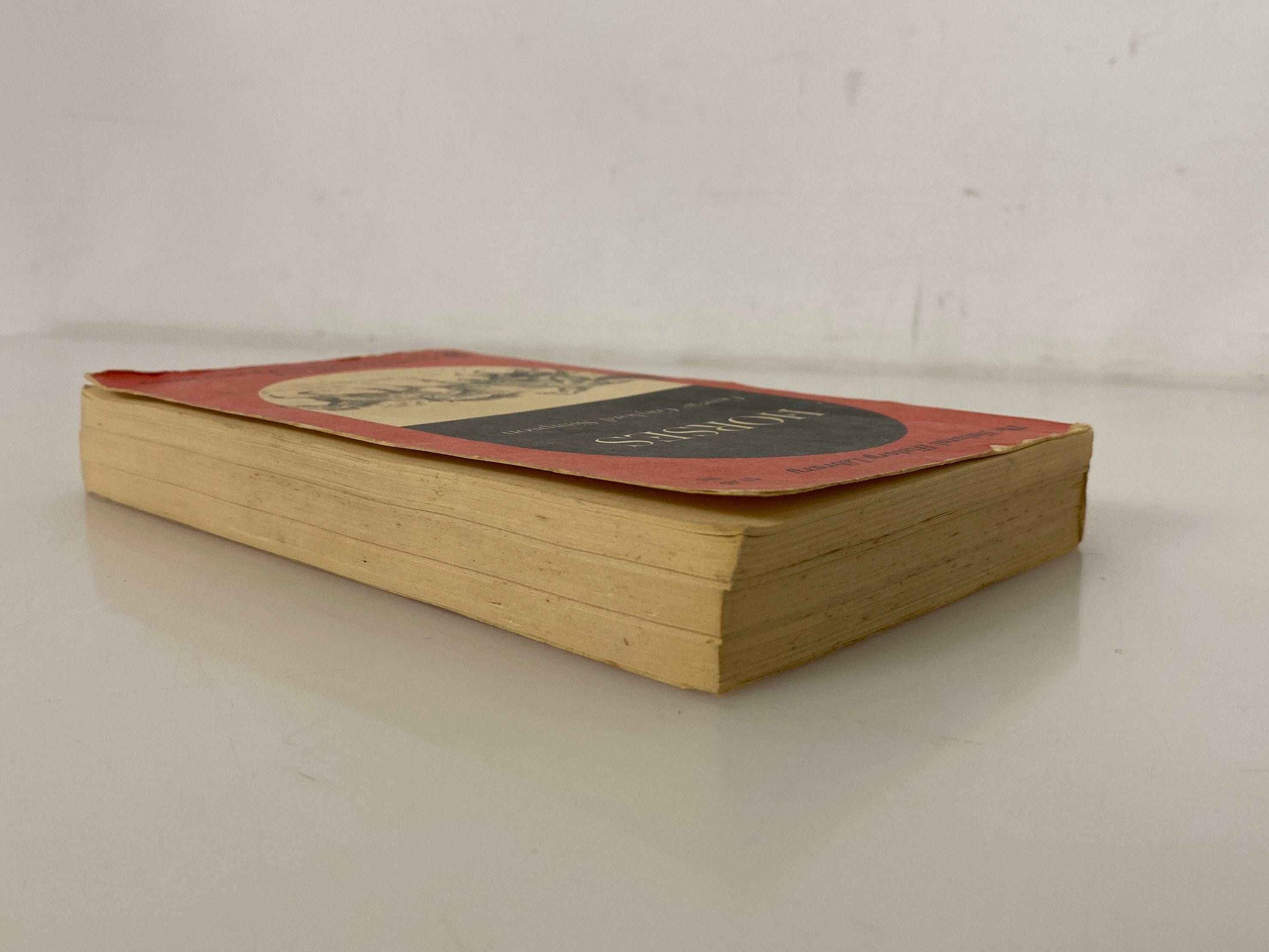 Horses by George Gaylord Simpson 1961 Doubleday Anchor PB