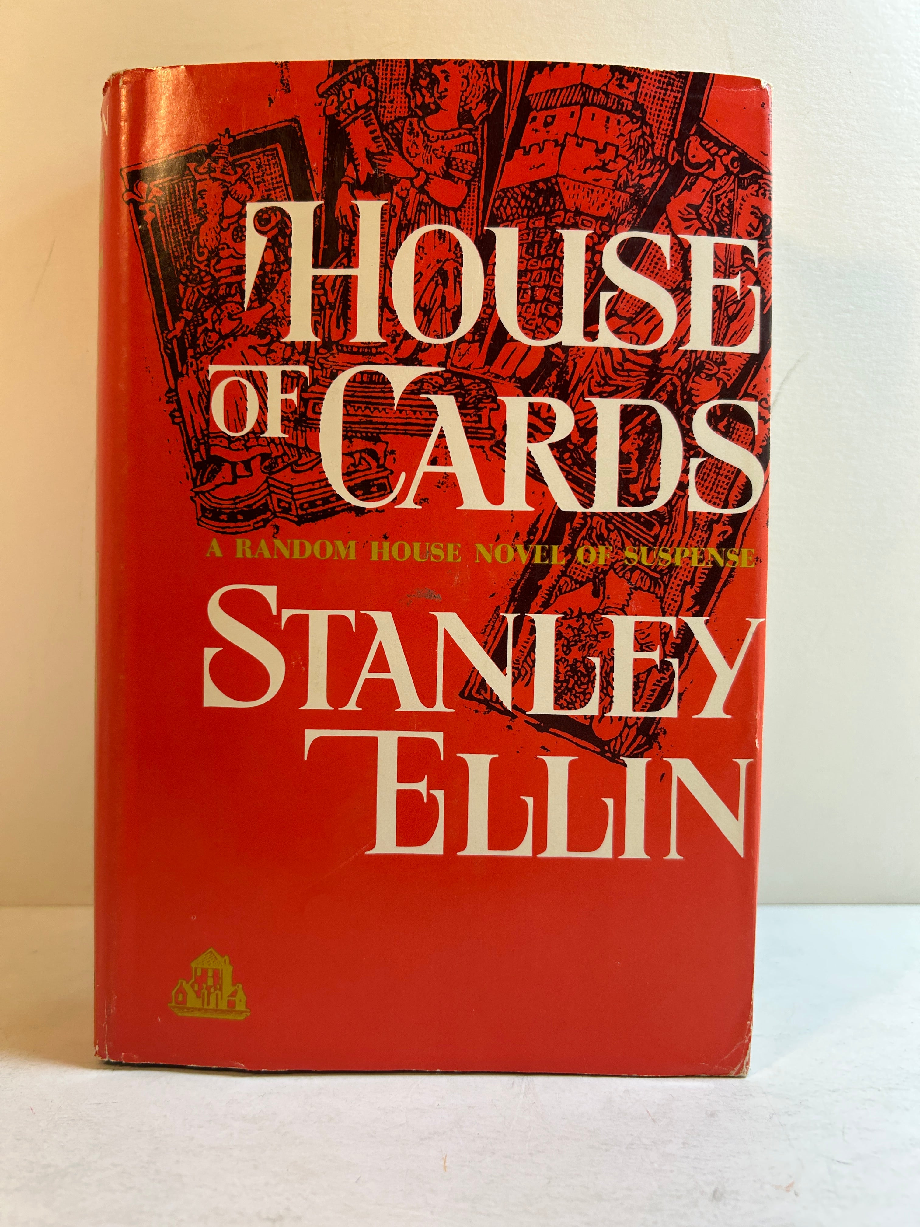 House of Cards by Stanley Ellin Random House 1967 HCDJ BCE