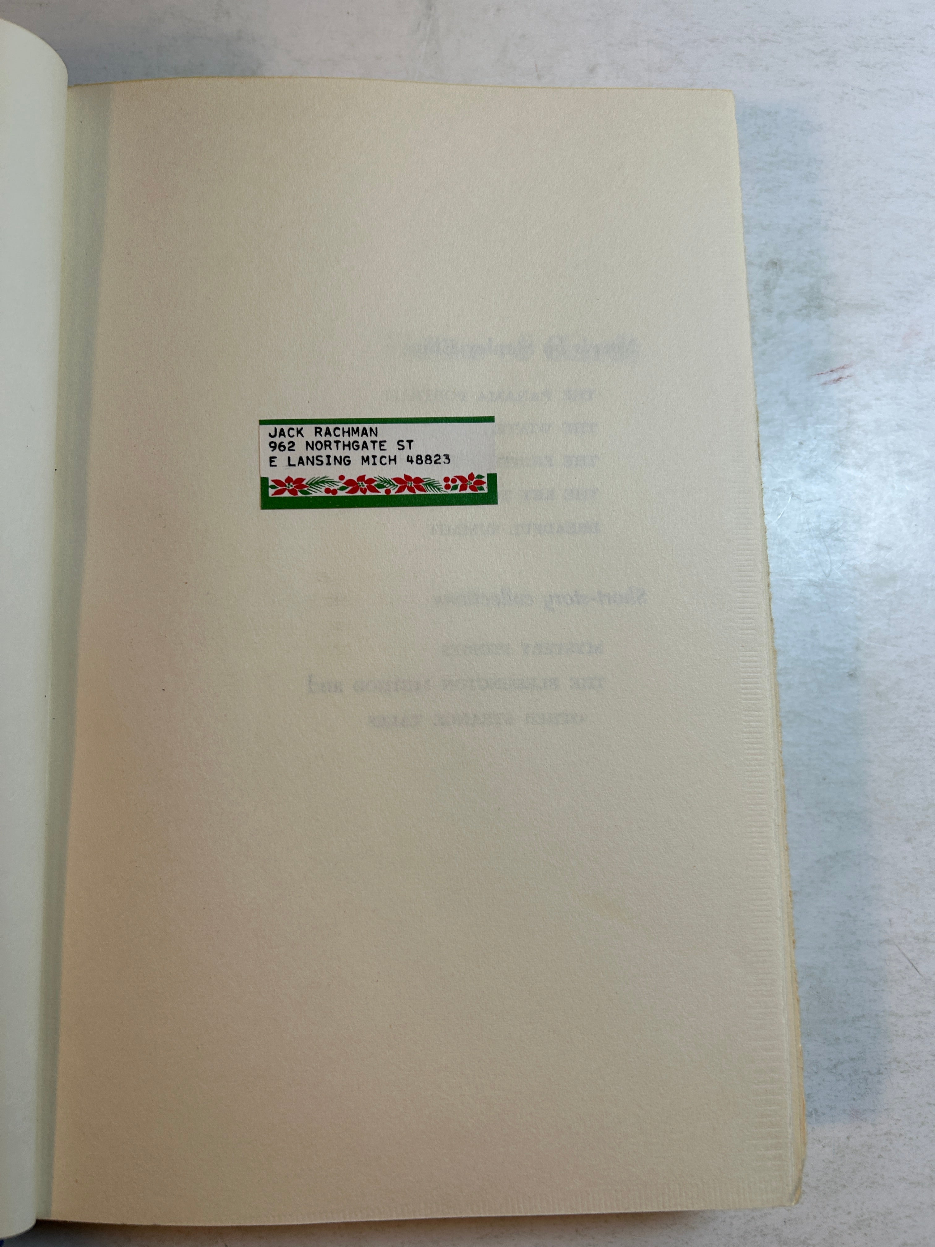 House of Cards by Stanley Ellin Random House 1967 HCDJ BCE