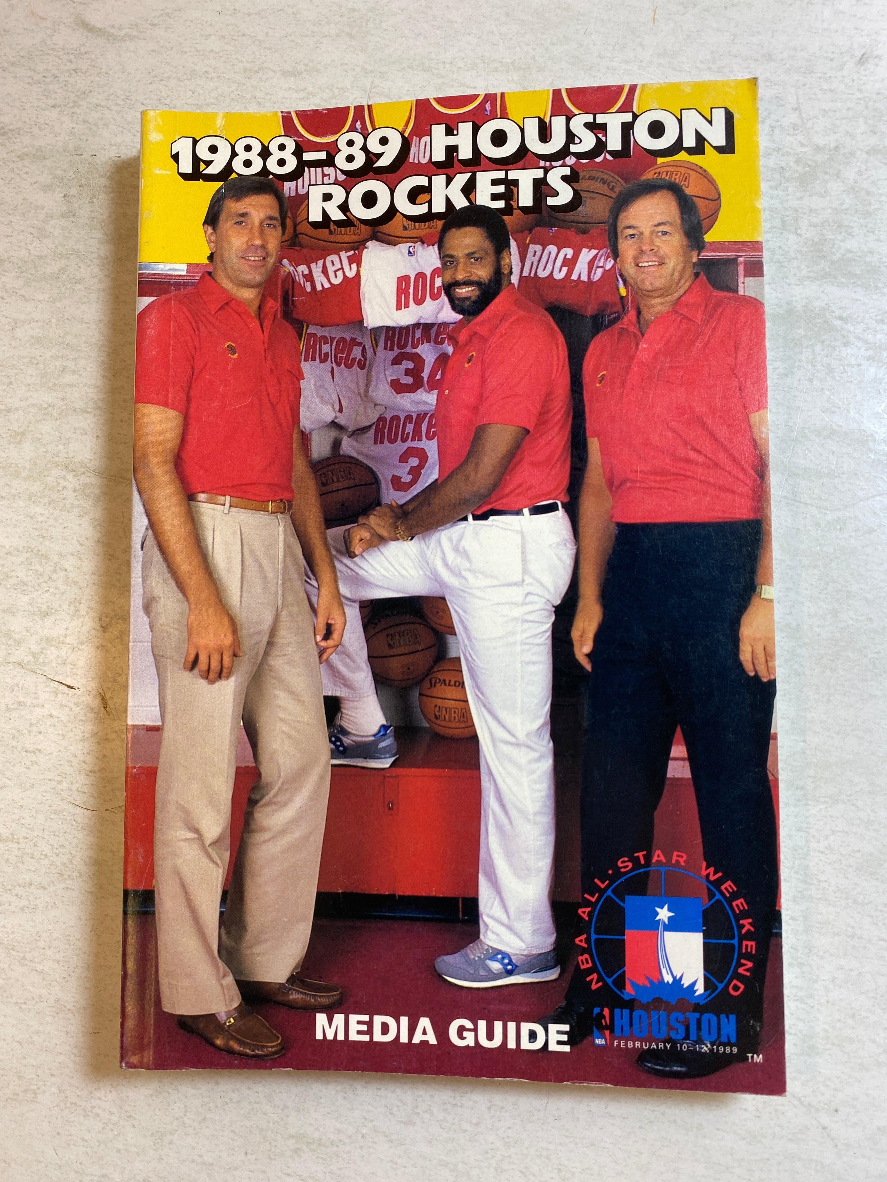 Houston Rockets NBA Media Guide 1988-1989