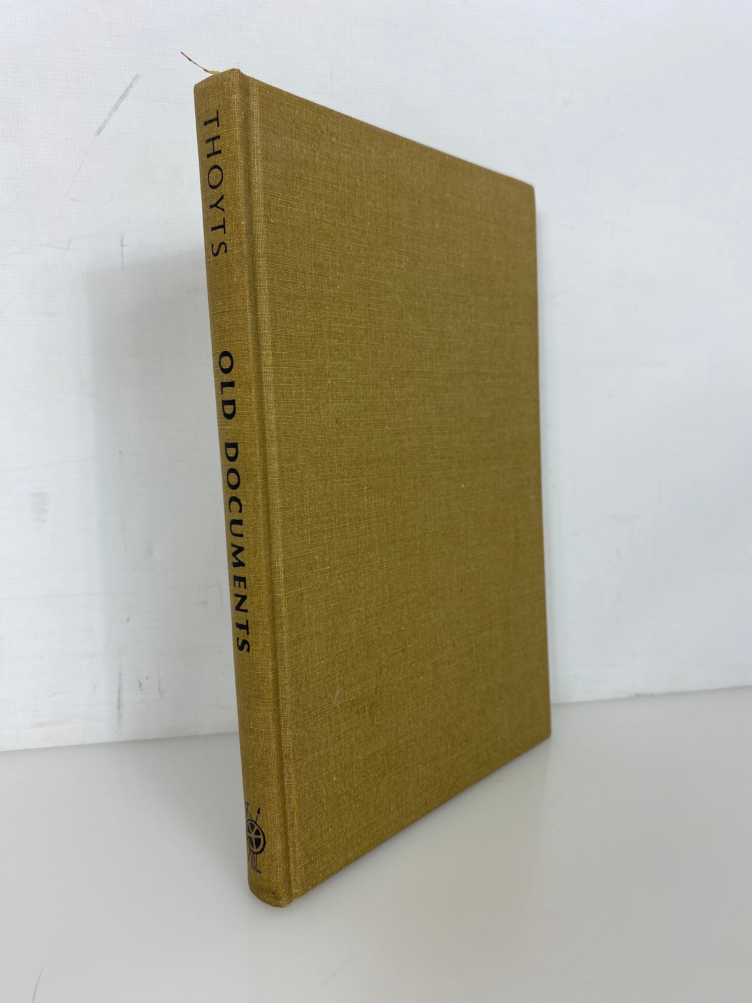 How to Decipher and Study Old Documents by Thoyts 1974 Classic Reprint HC