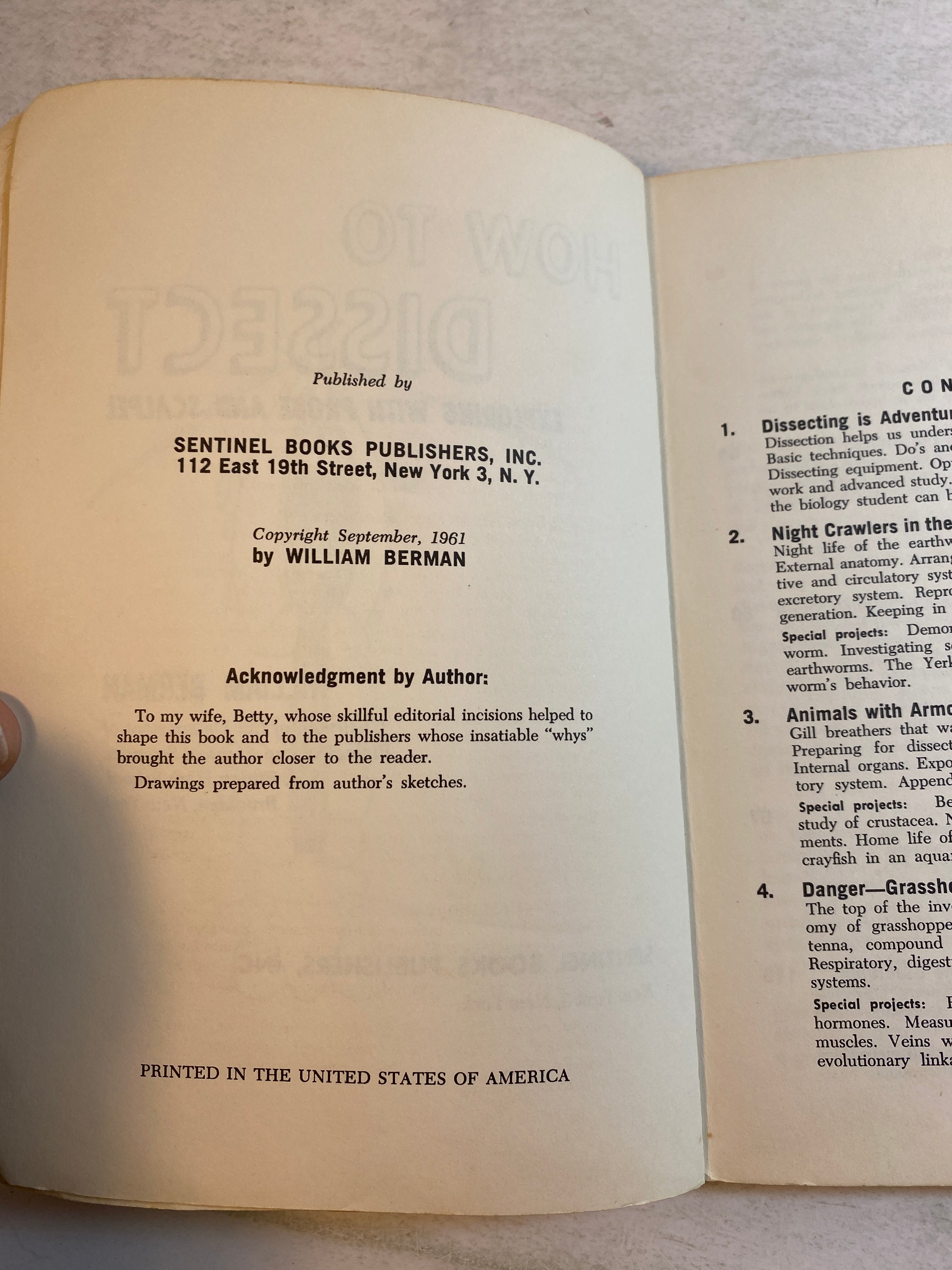 How to Dissect Exploring with Probe and Scalpel 1961
