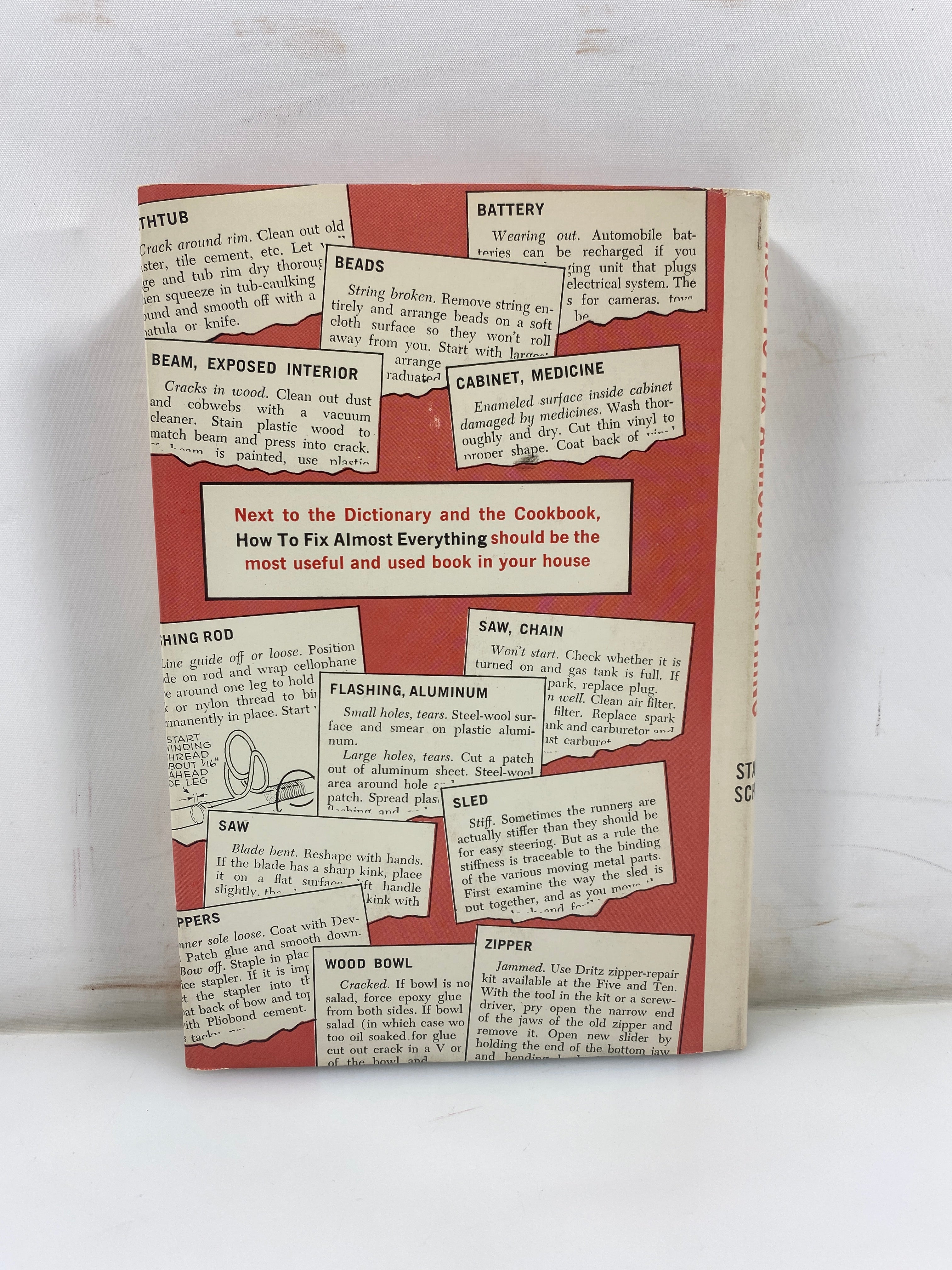 How to Fix Almost Anything by Schuler 1963 HCDJ