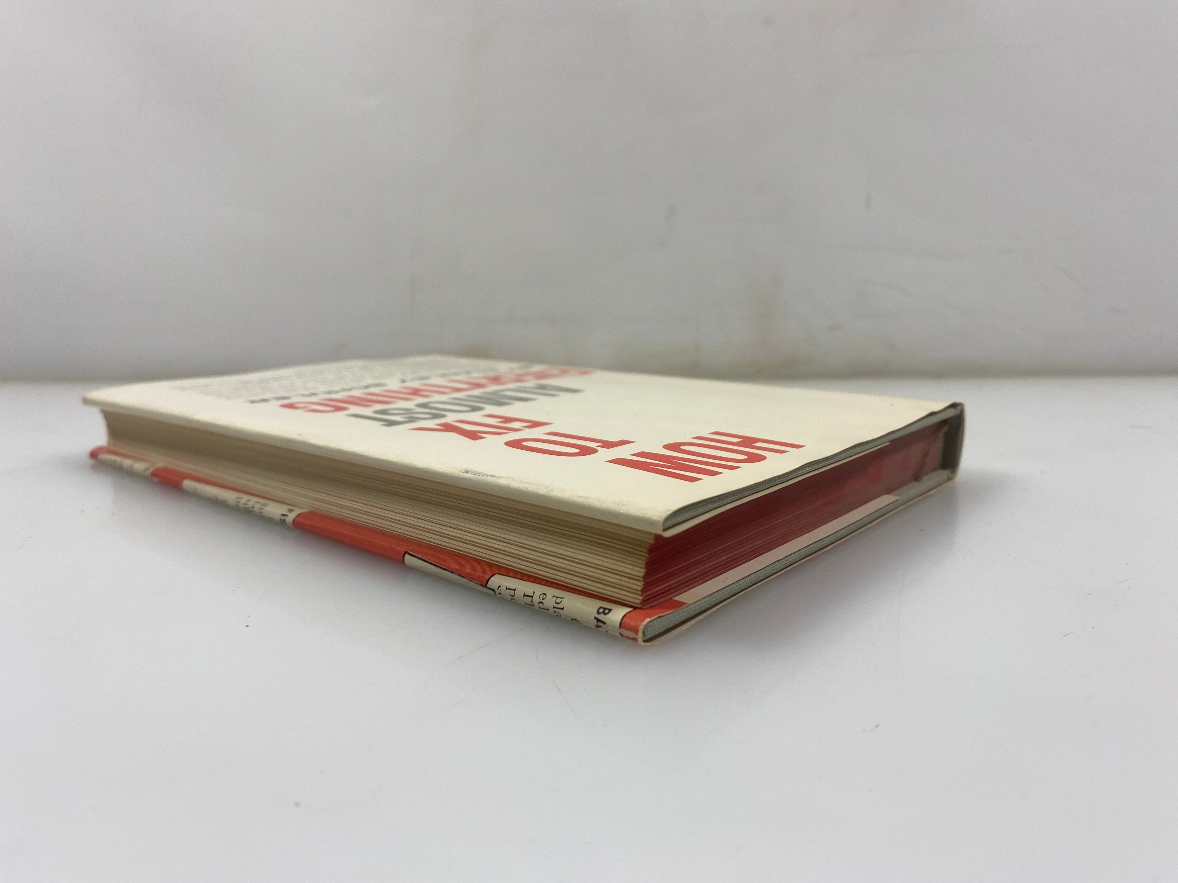 How to Fix Almost Anything by Schuler 1963 HCDJ