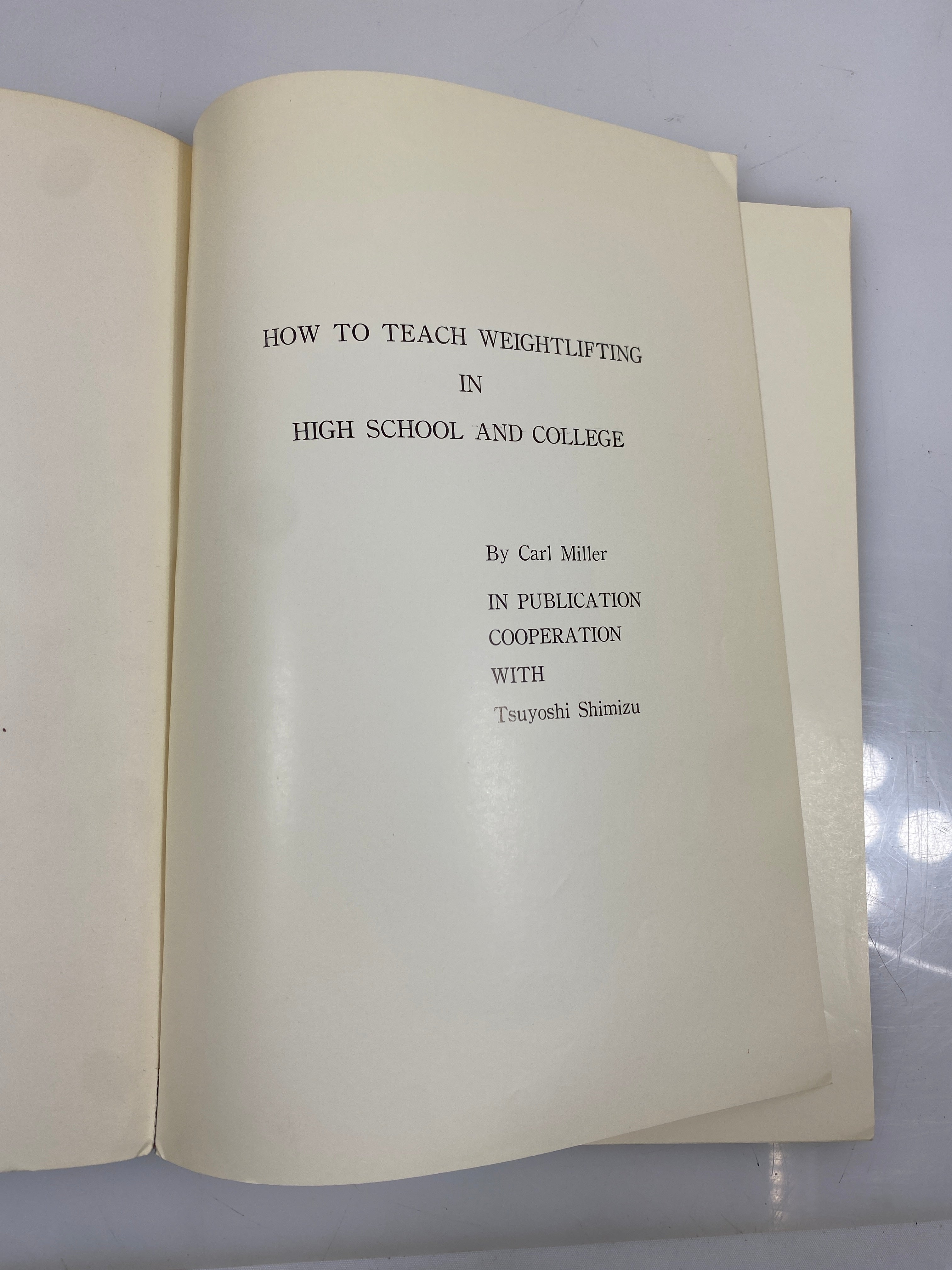 How to Teach Weightlifting in High School & College by Miller Vintage SC