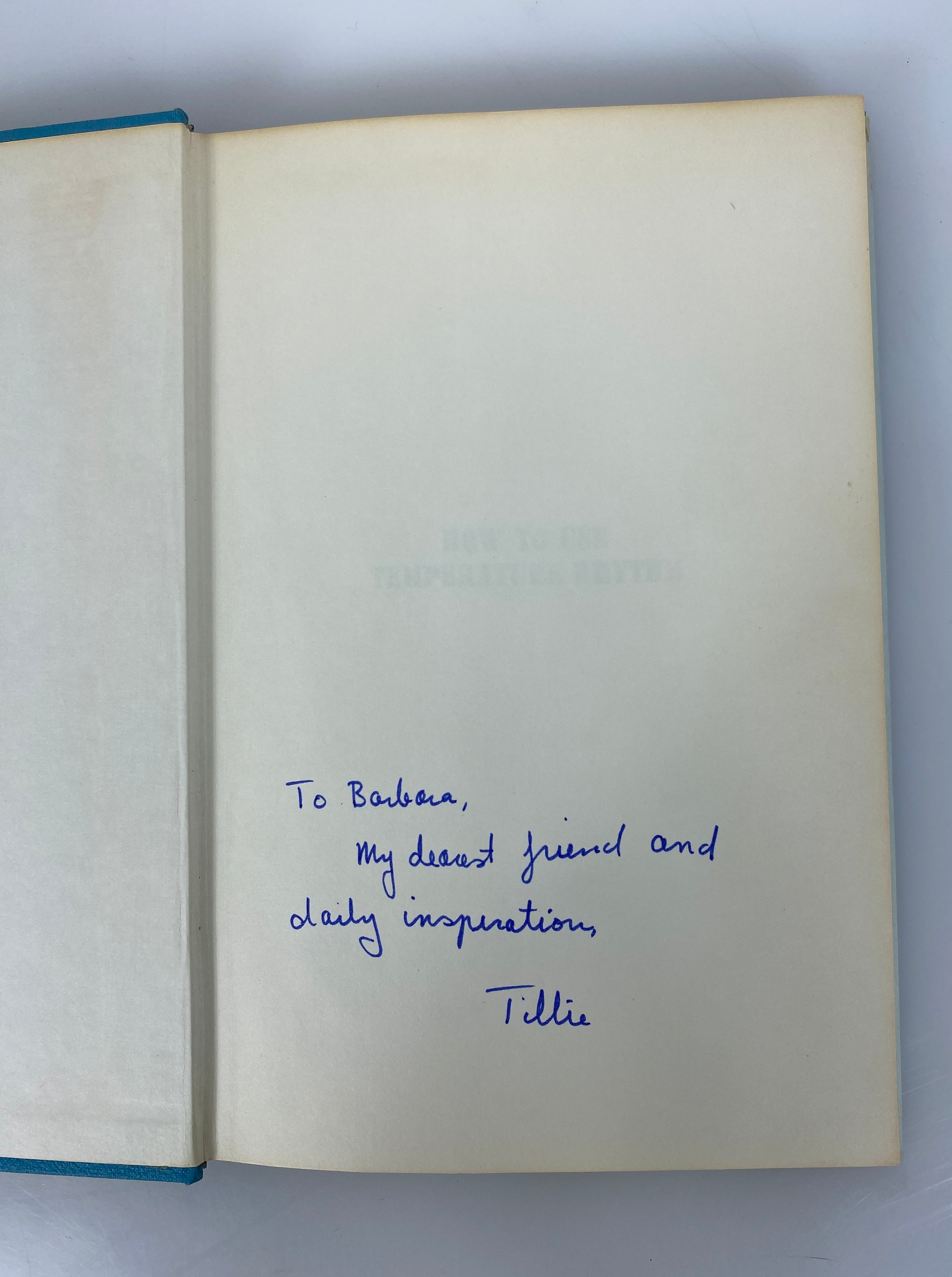How to Use Temperature Rhythm by Ottilia Voegtli w Charts 1966 Vintage HC DJ