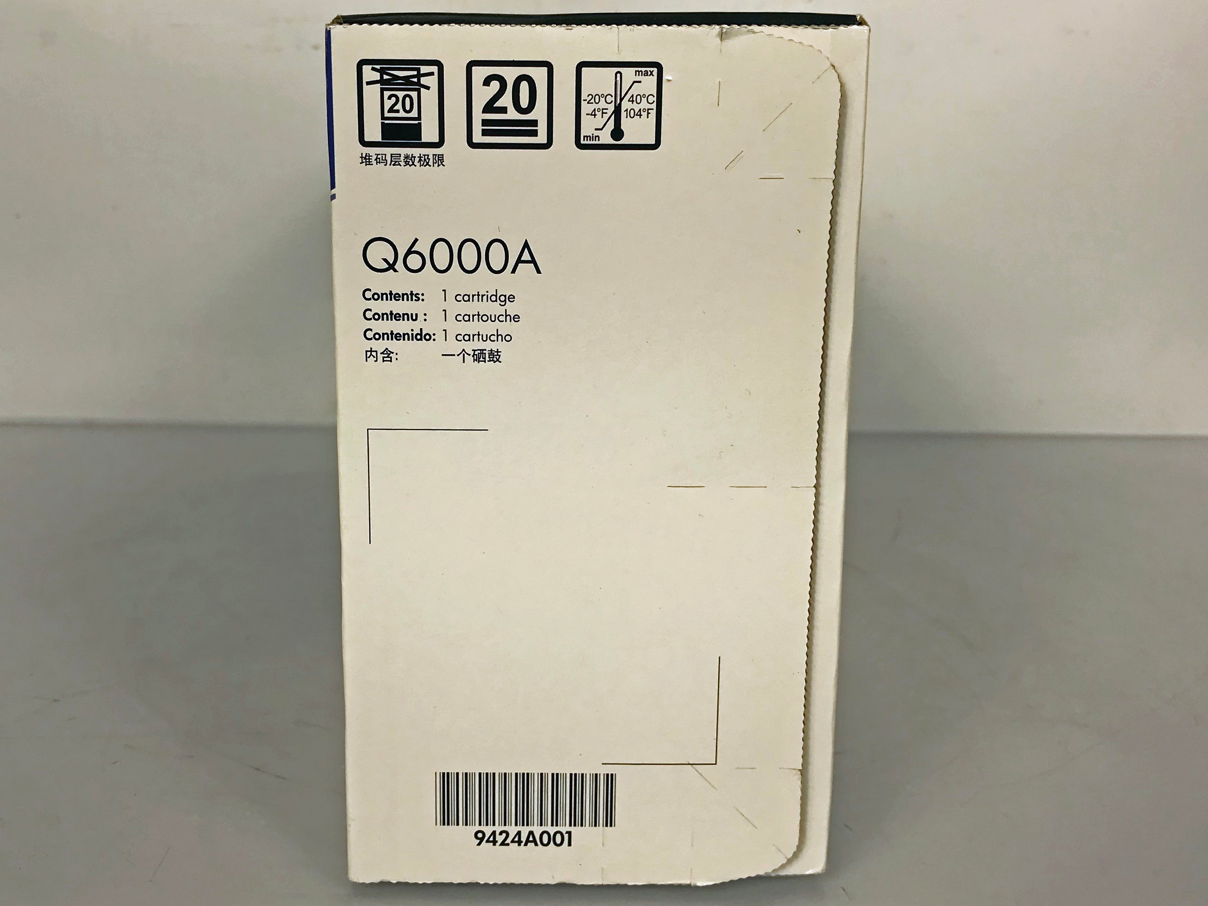 HP 124A Q6000A Black Toner Cartridge