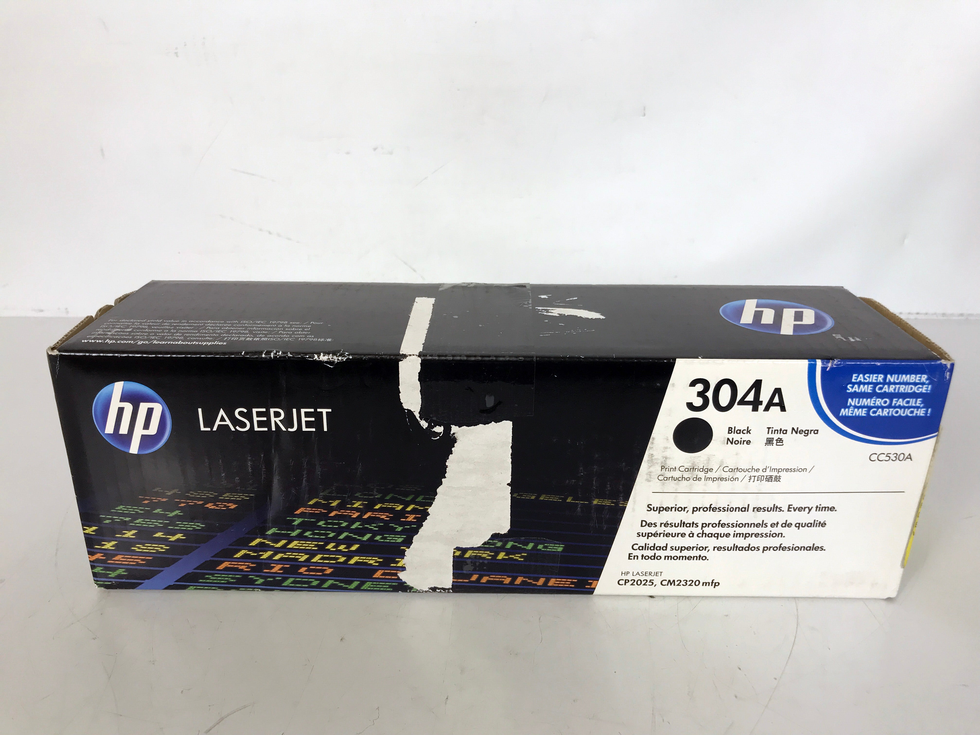 HP 304A CC530A Black LaserJet Toner Cartridge
