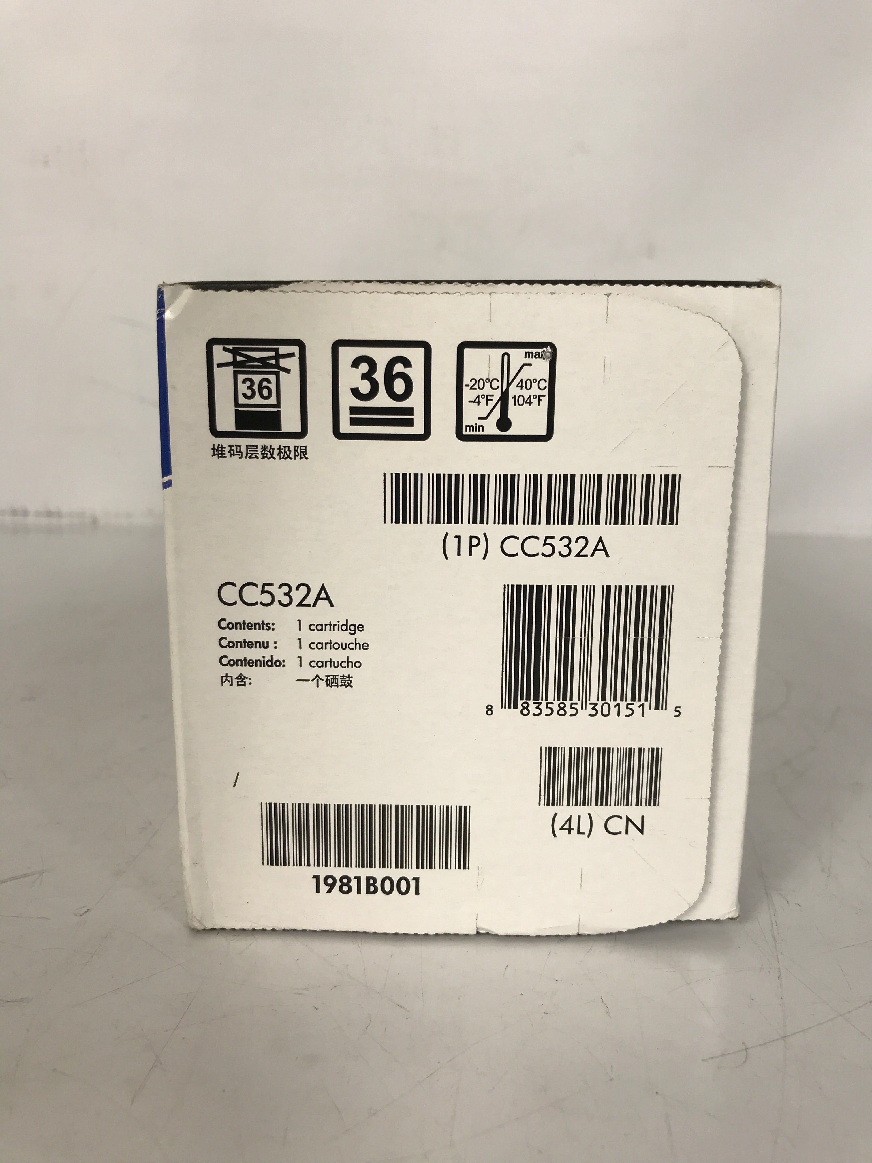 HP 304A CC532A Yellow LaserJet Toner Cartridge *New*