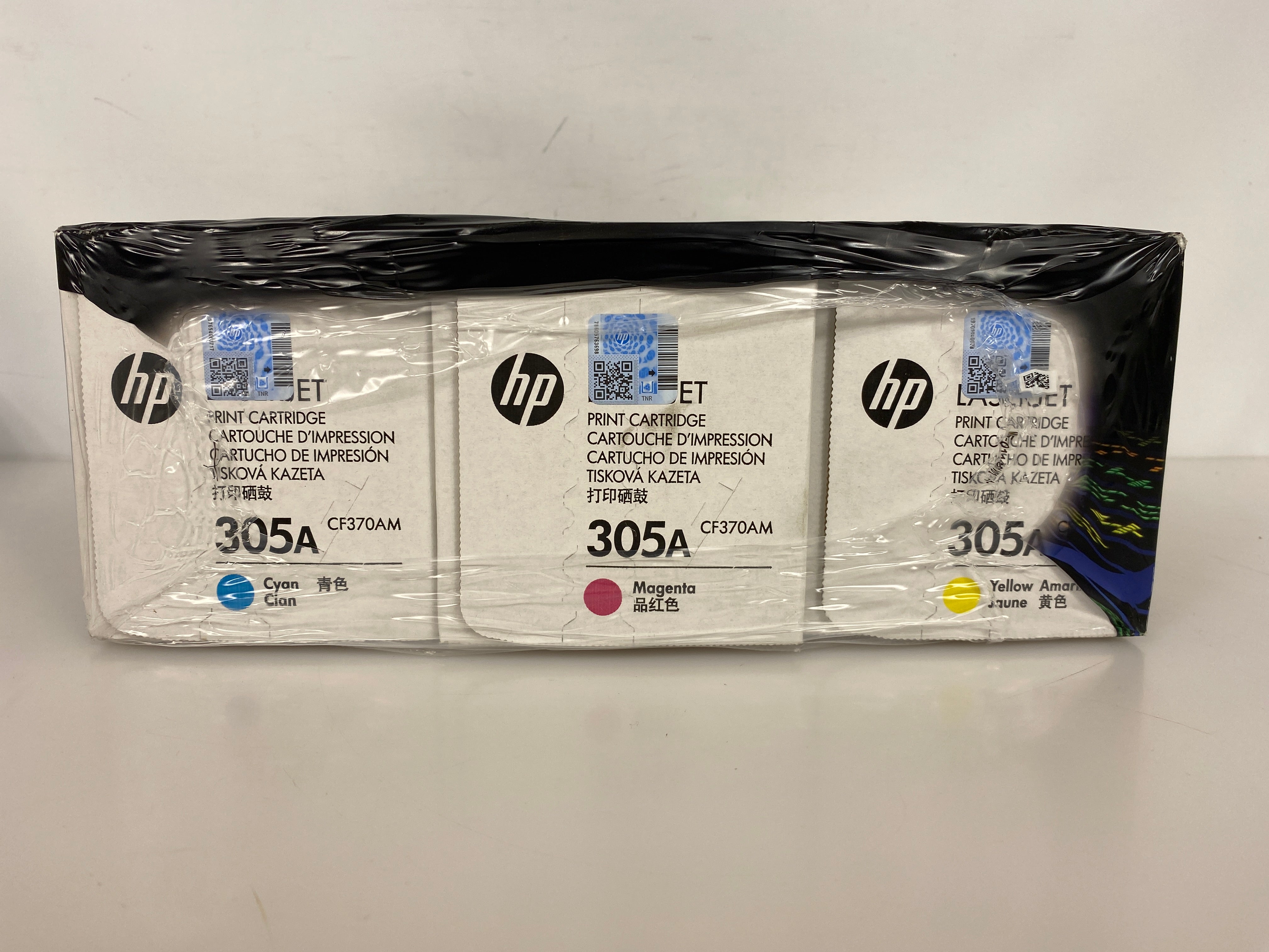 HP 305A LaserJet Toner Cartridges Cyan/Yellow/Magenta Set of 3 *New*